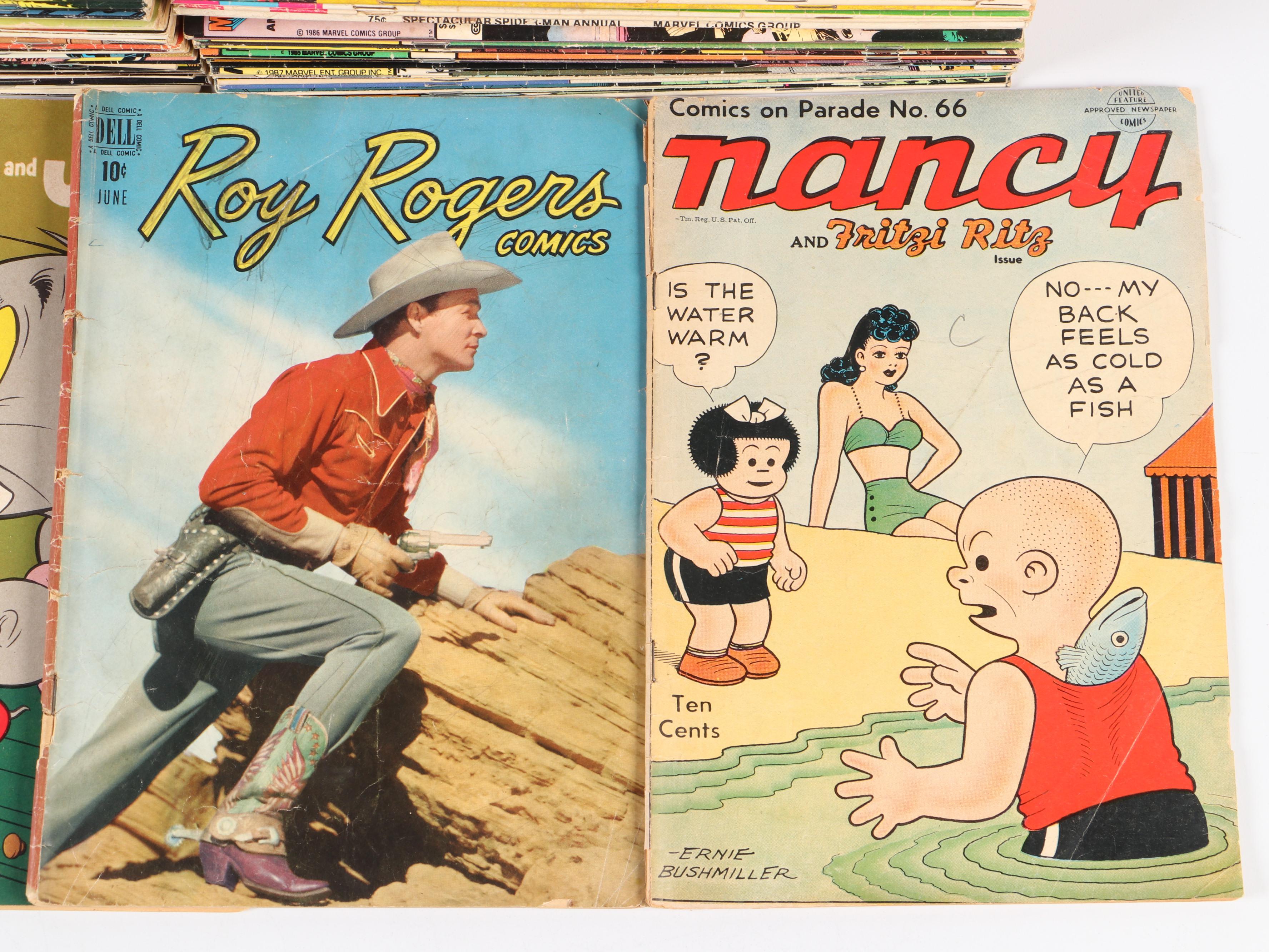 Golden to Modern Age Comic Books Featuring "Spider-Man", "World's Finest", More