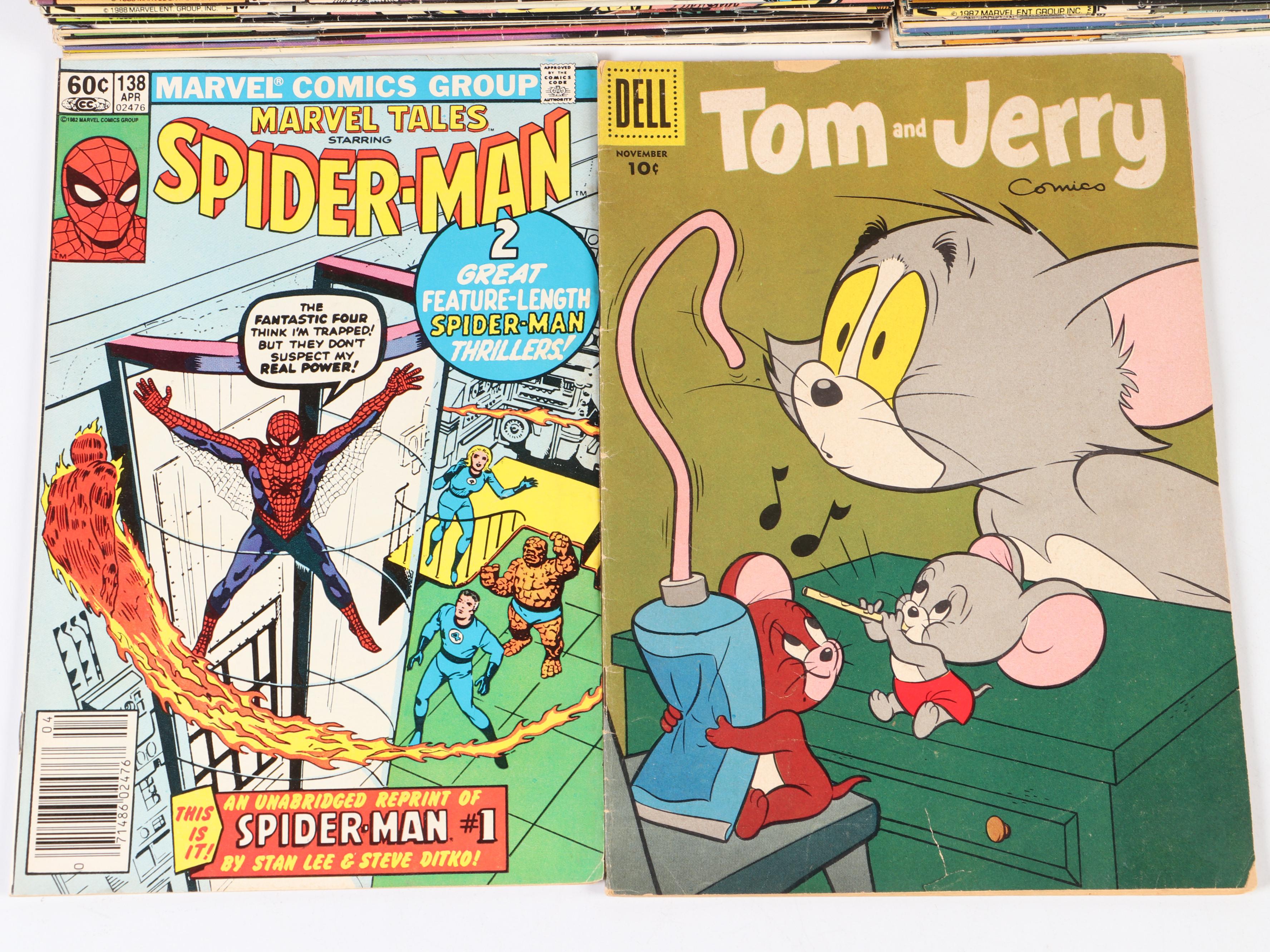 Golden to Modern Age Comic Books Featuring "Spider-Man", "World's Finest", More