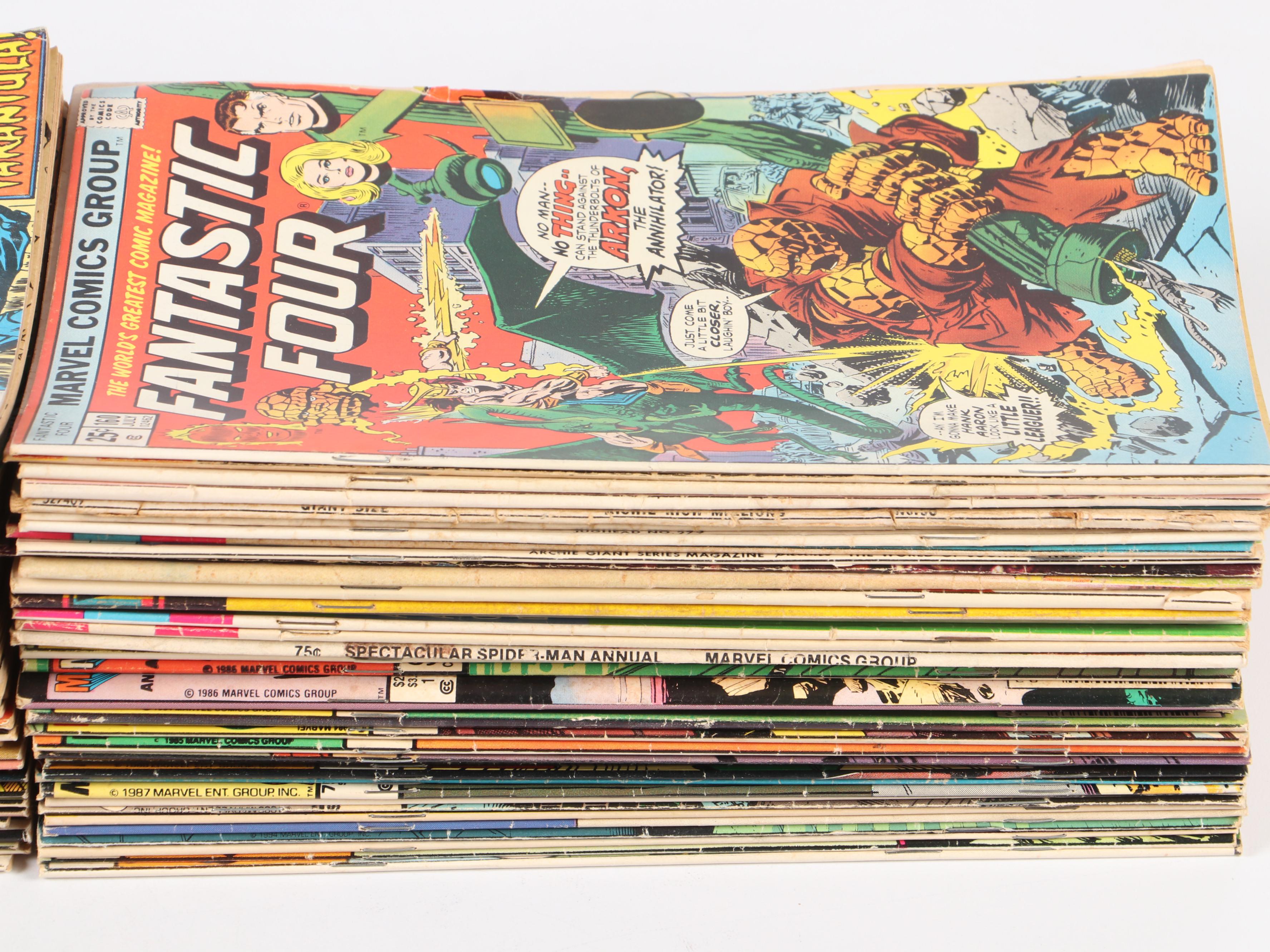 Golden to Modern Age Comic Books Featuring "Spider-Man", "World's Finest", More