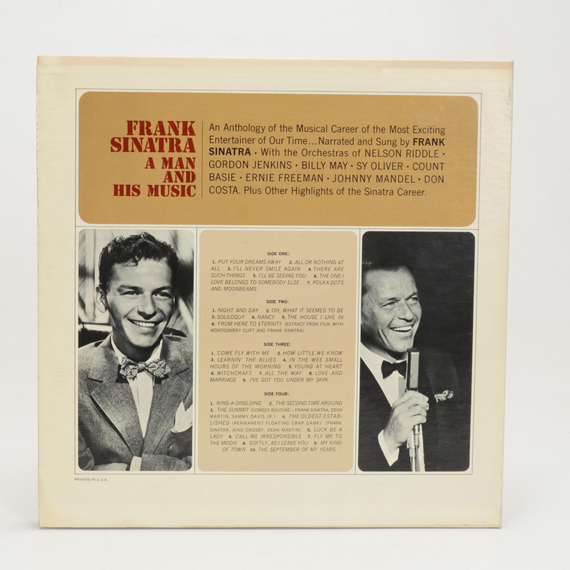 Frank Sinatra "A Man and His Music" 25 Year Retrospective Set, 1965