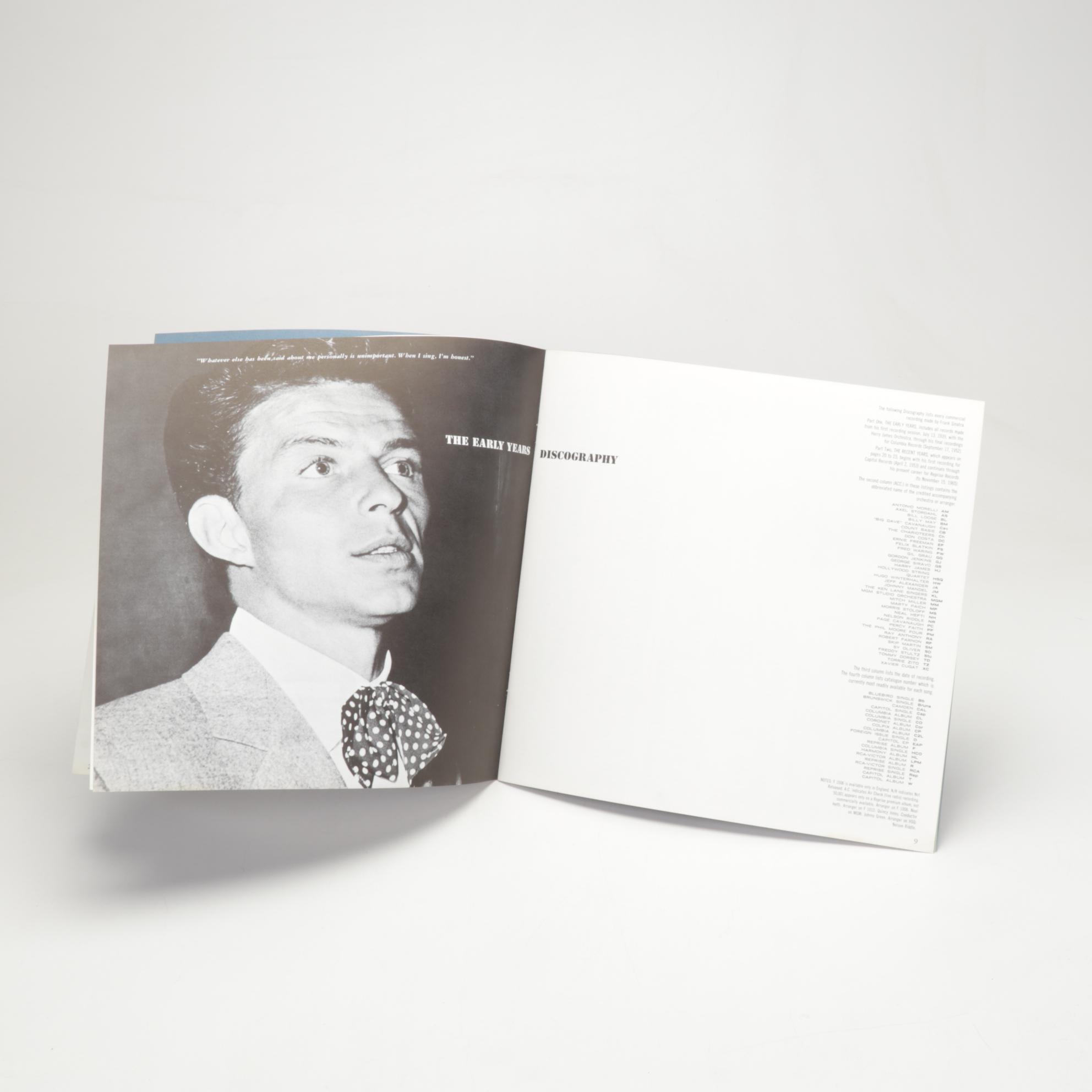 Frank Sinatra "A Man and His Music" 25 Year Retrospective Set, 1965