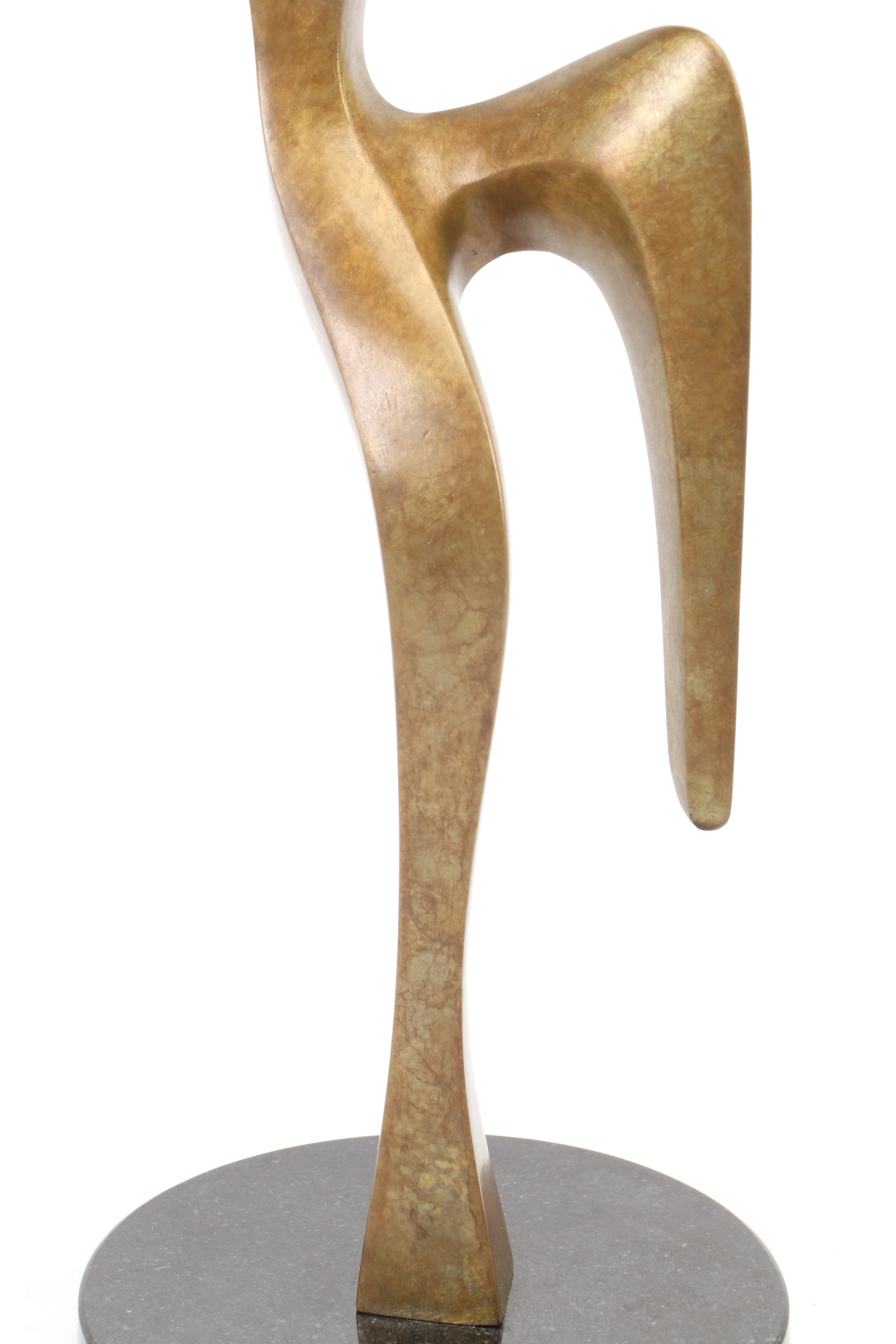 Charles Strain Figural Bronze Sculpture, 2013