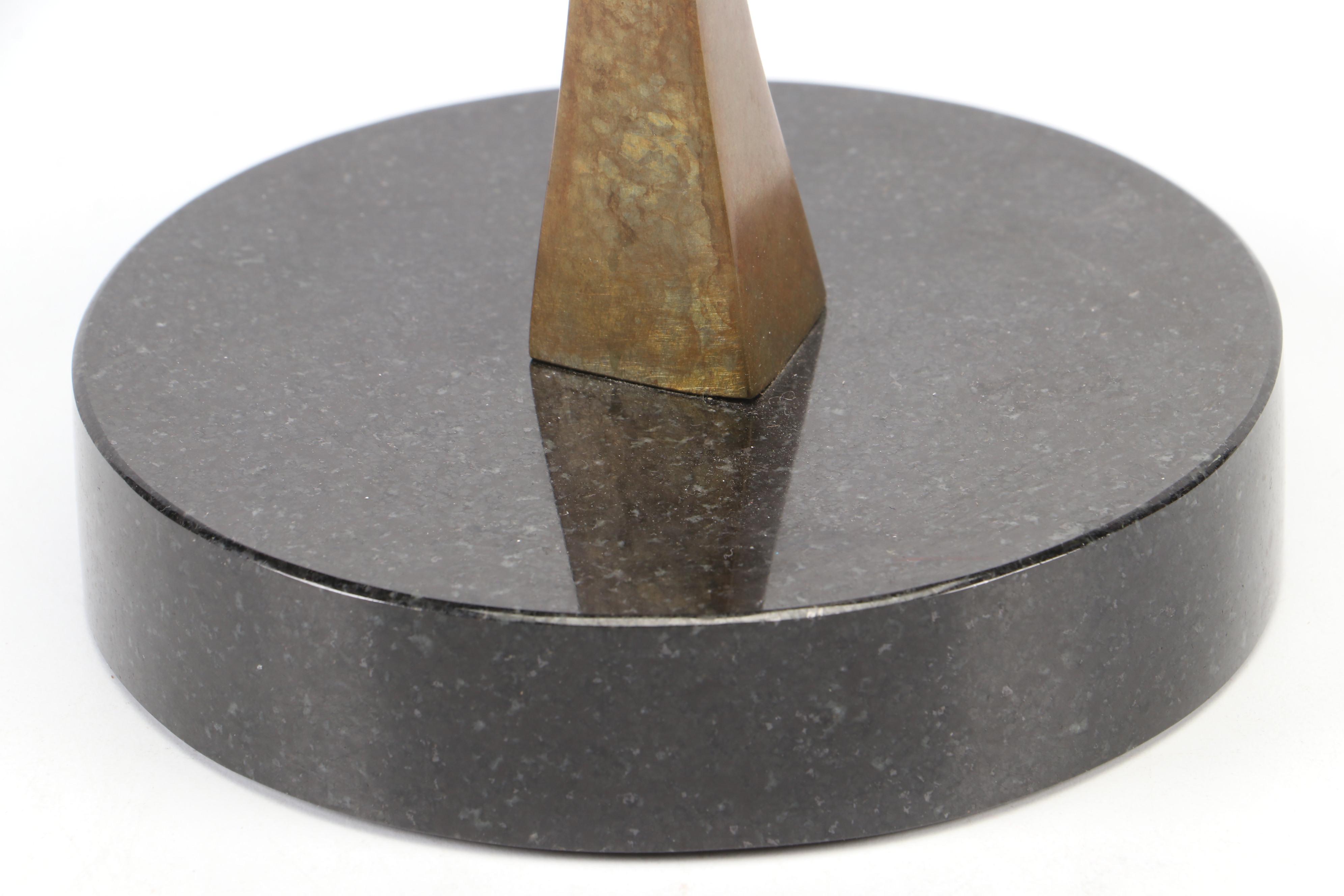 Charles Strain Figural Bronze Sculpture, 2013