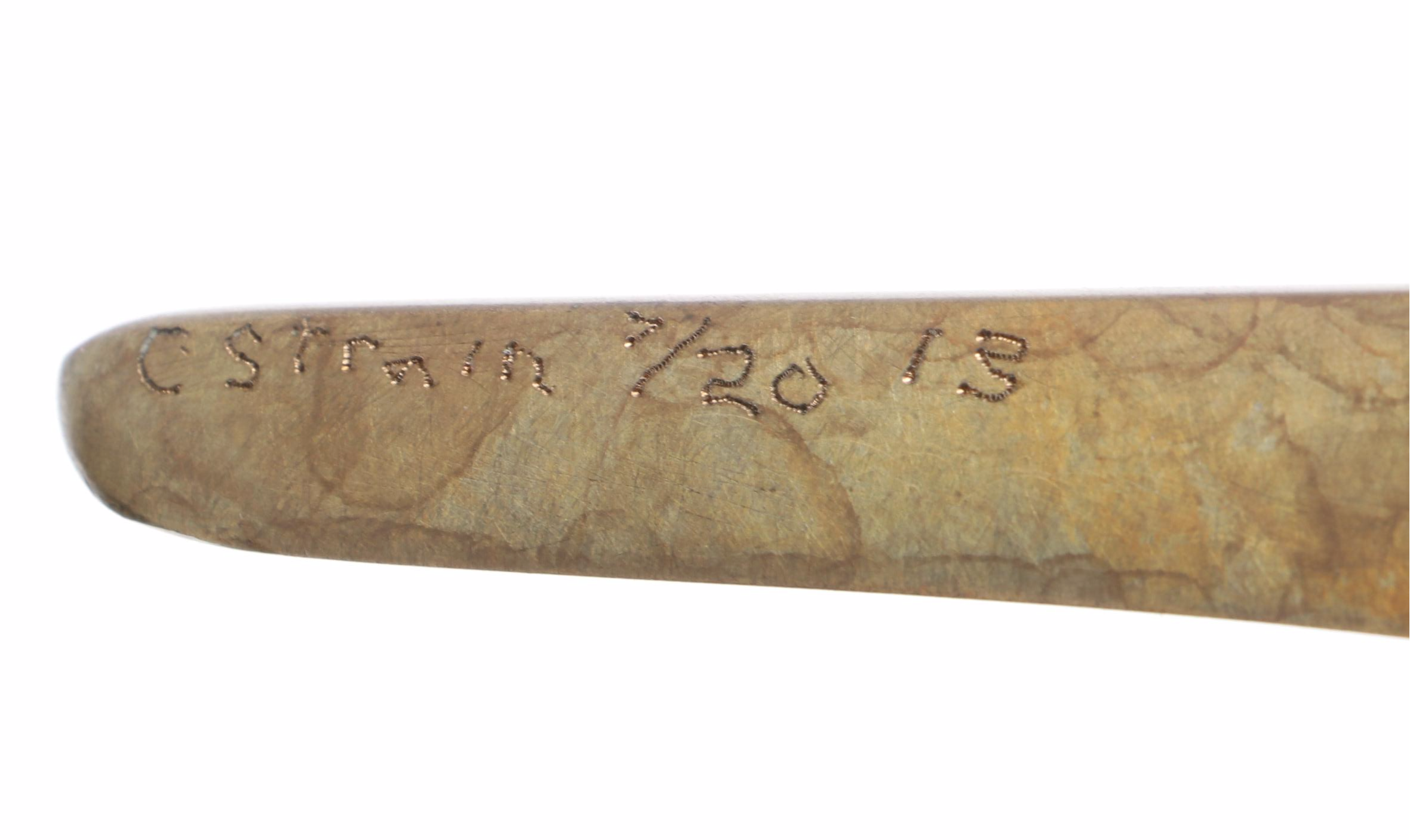 Charles Strain Figural Bronze Sculpture, 2013