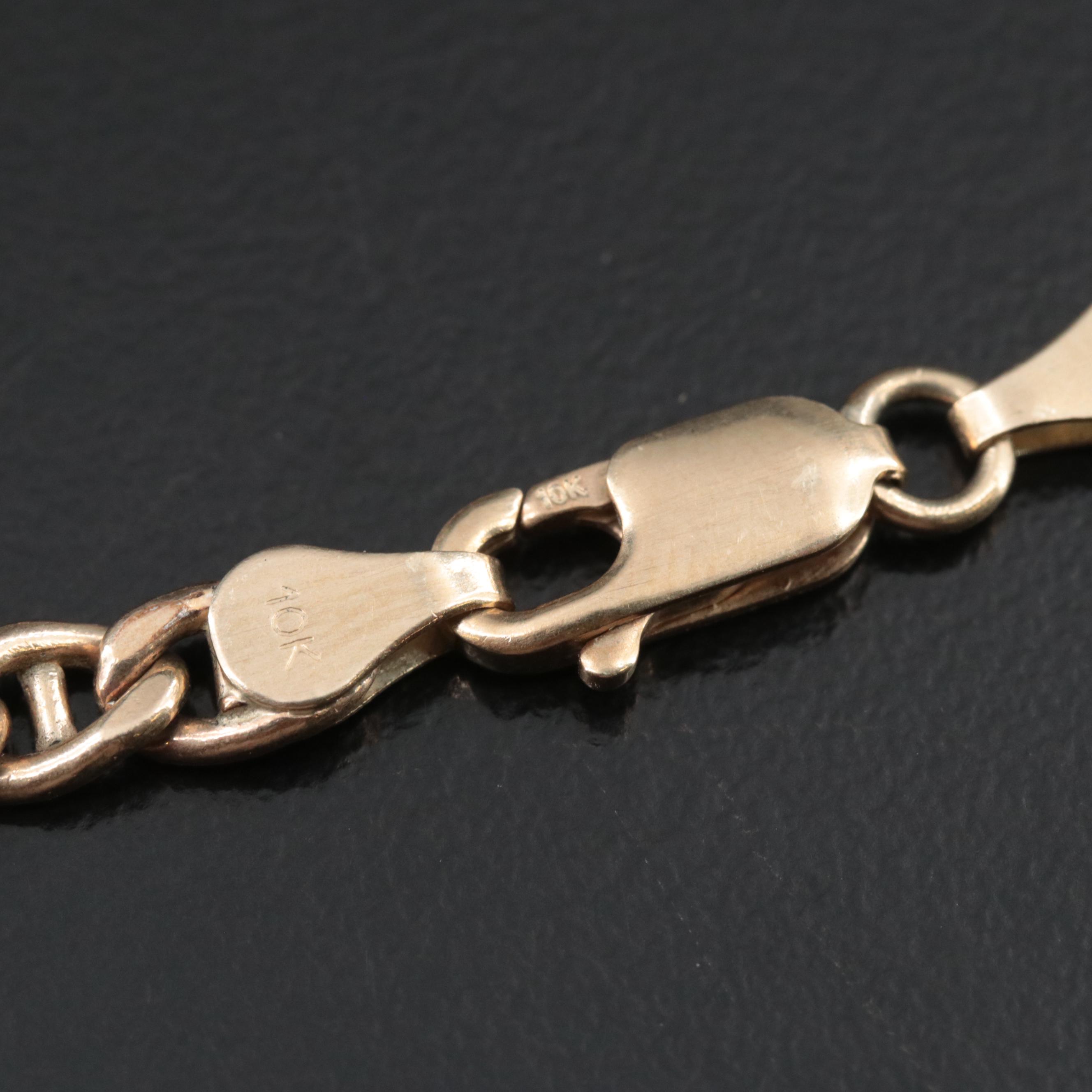 10K Mariner Chain Necklace