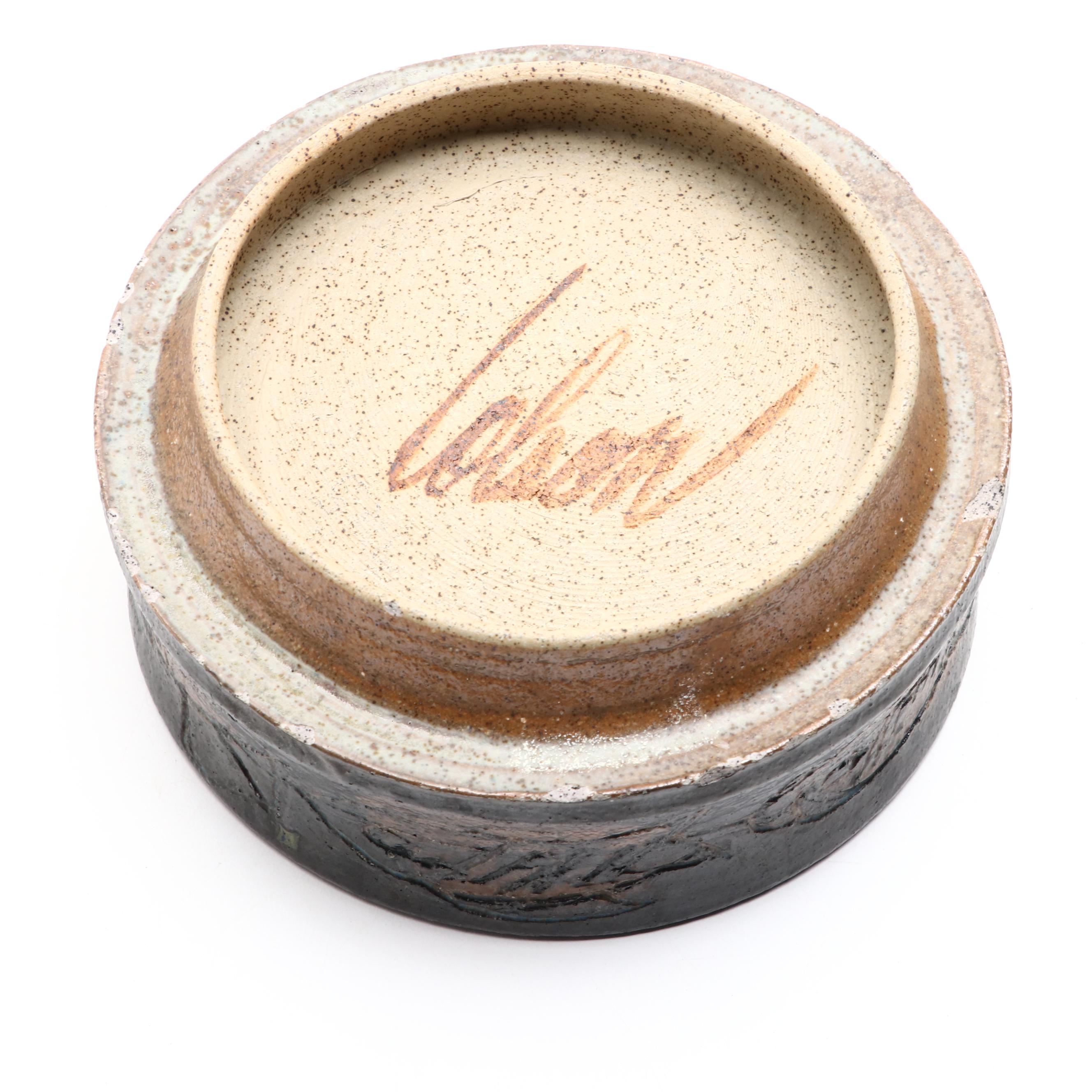 Handmade Art Pottery Stoneware Bowls