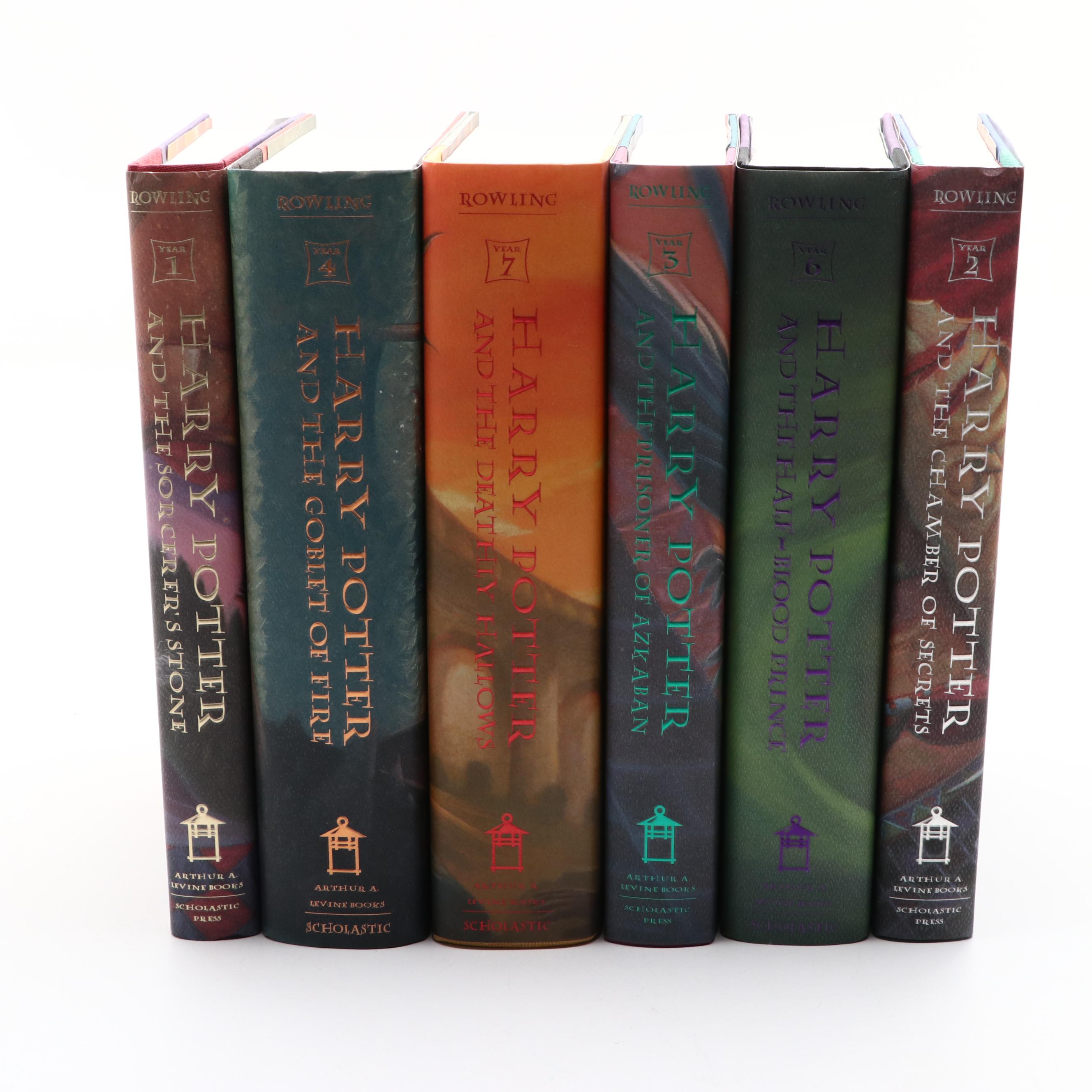 First American Edition "Harry Potter" Near Complete Series by J. K. Rowling