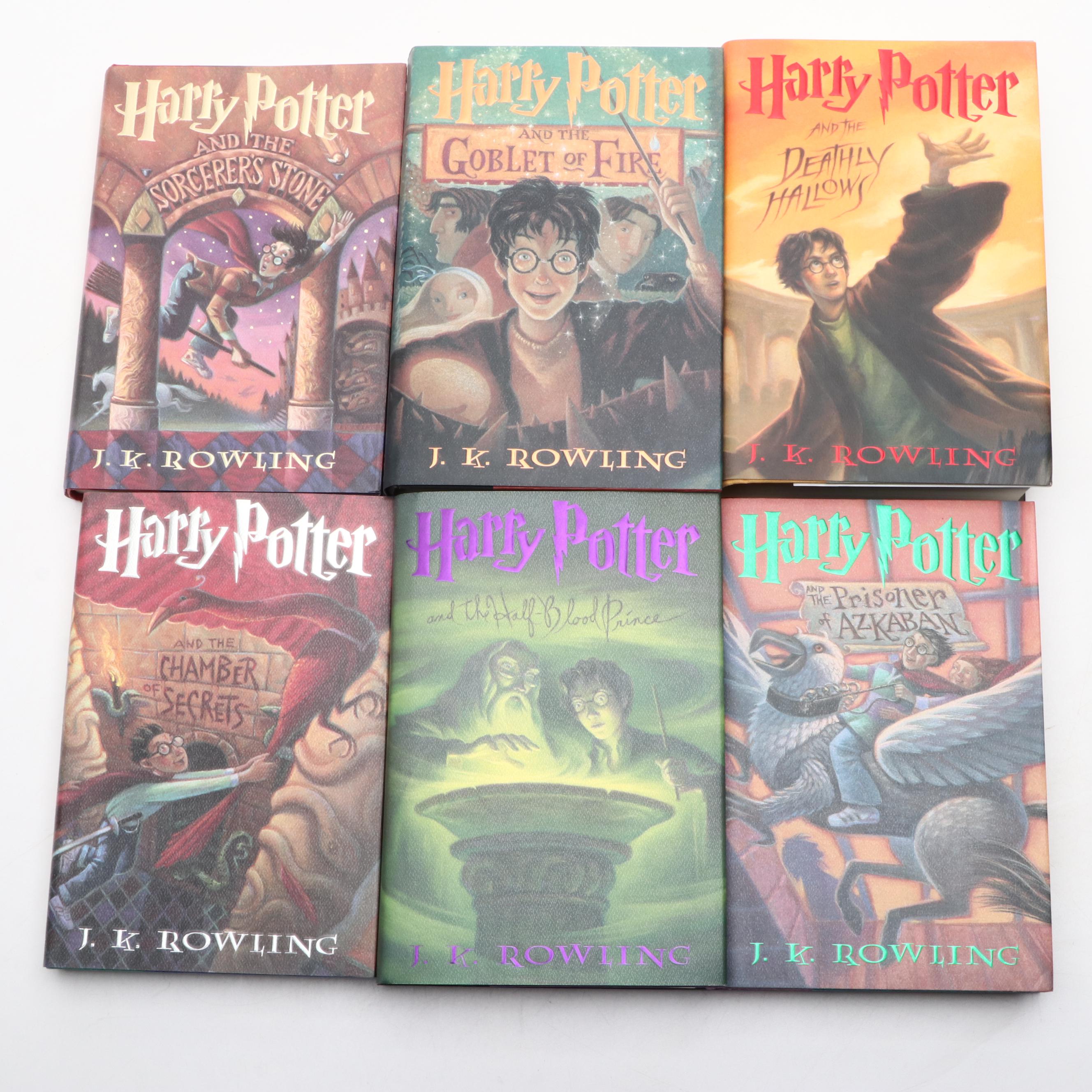 First American Edition "Harry Potter" Near Complete Series by J. K. Rowling