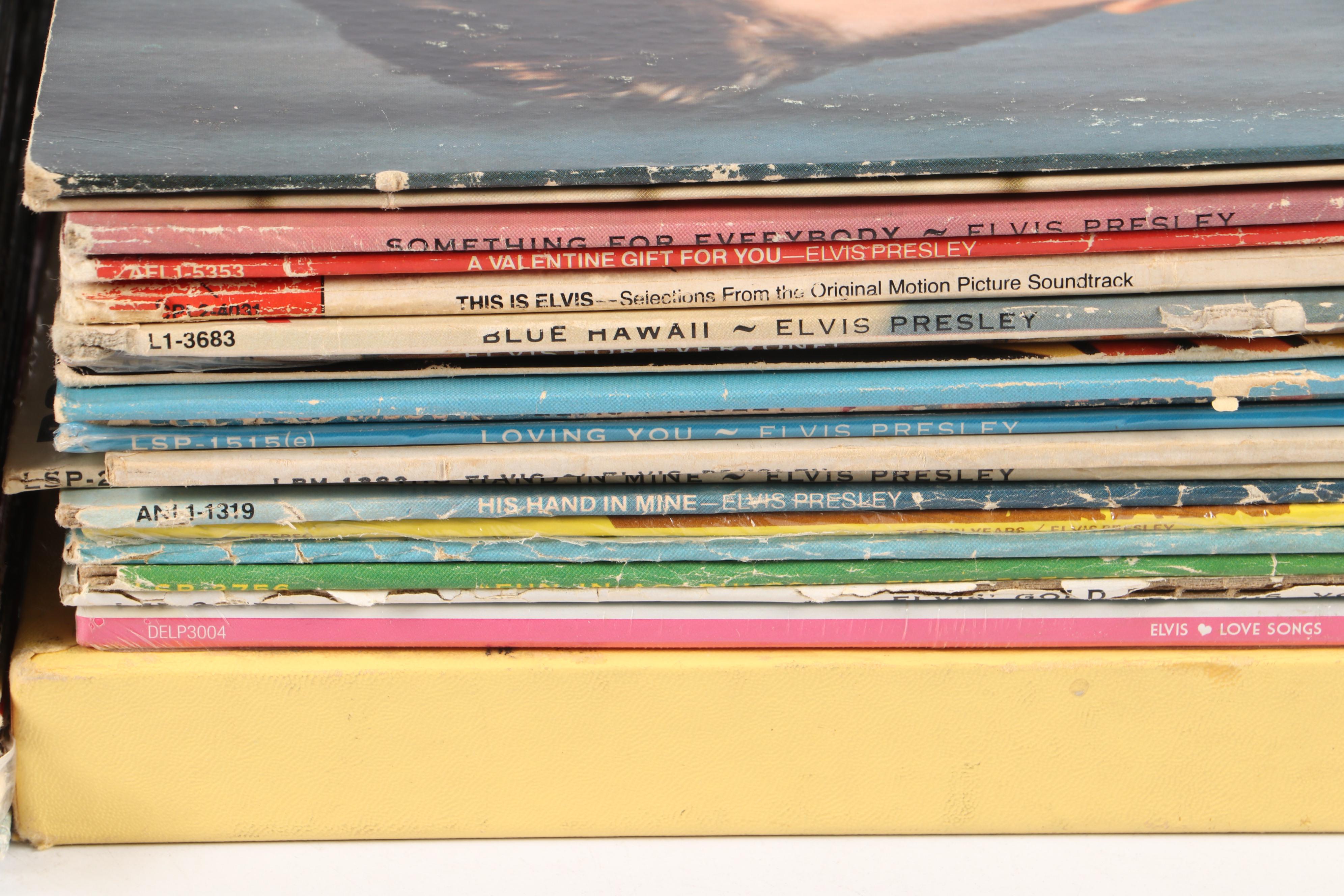 Elvis Presley Vinyl Record Albums