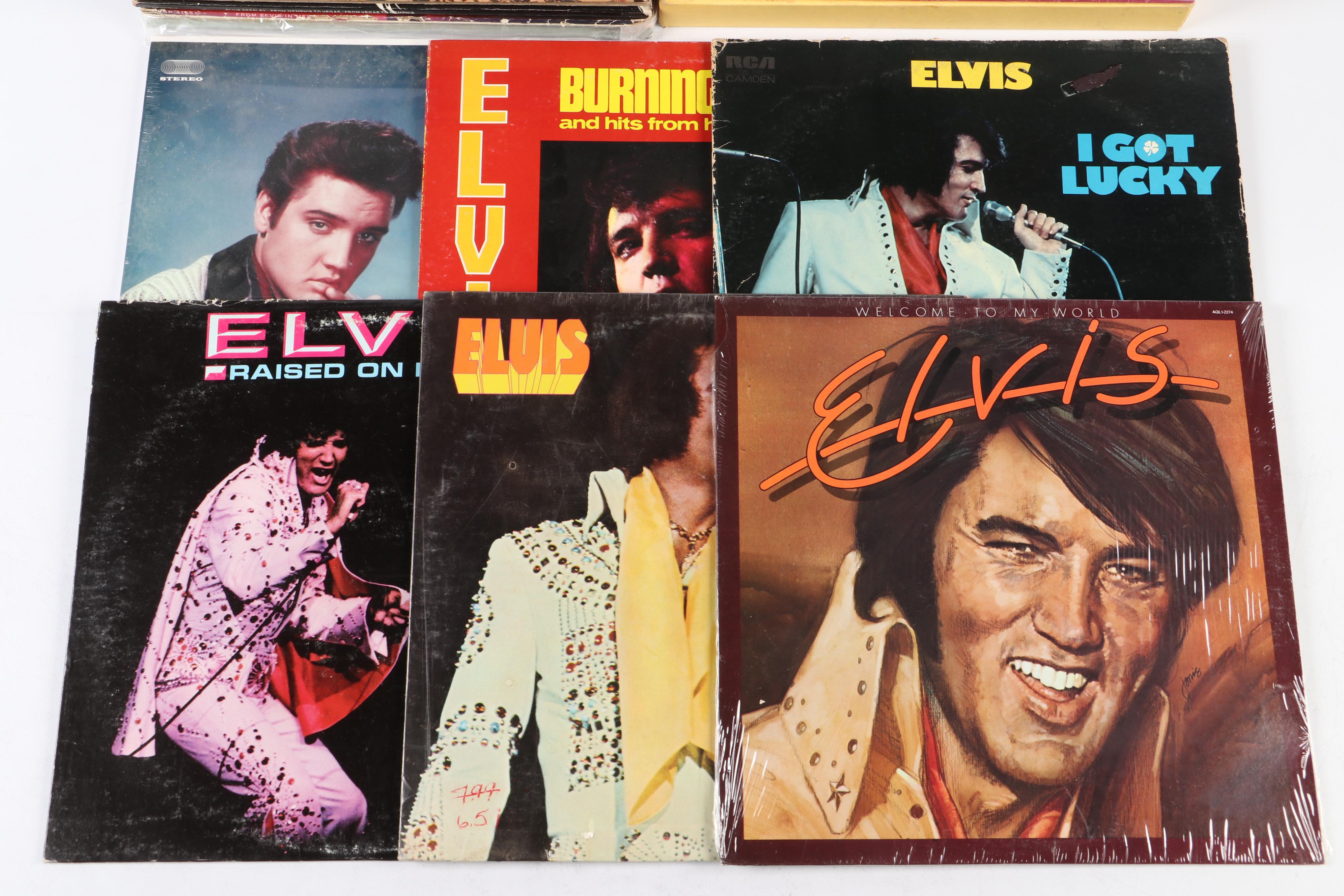 Elvis Presley Vinyl Record Albums
