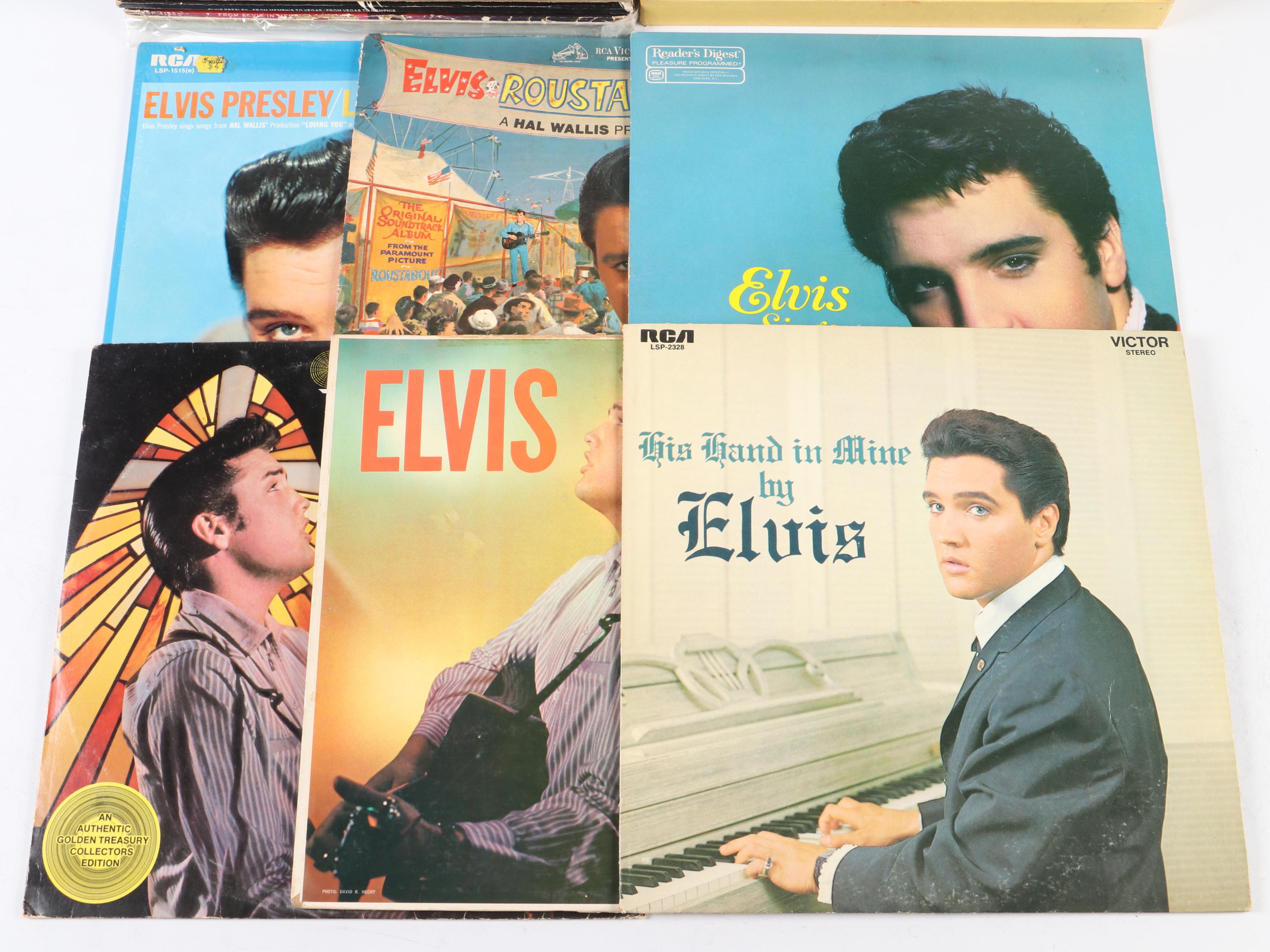 Elvis Presley Vinyl Record Albums