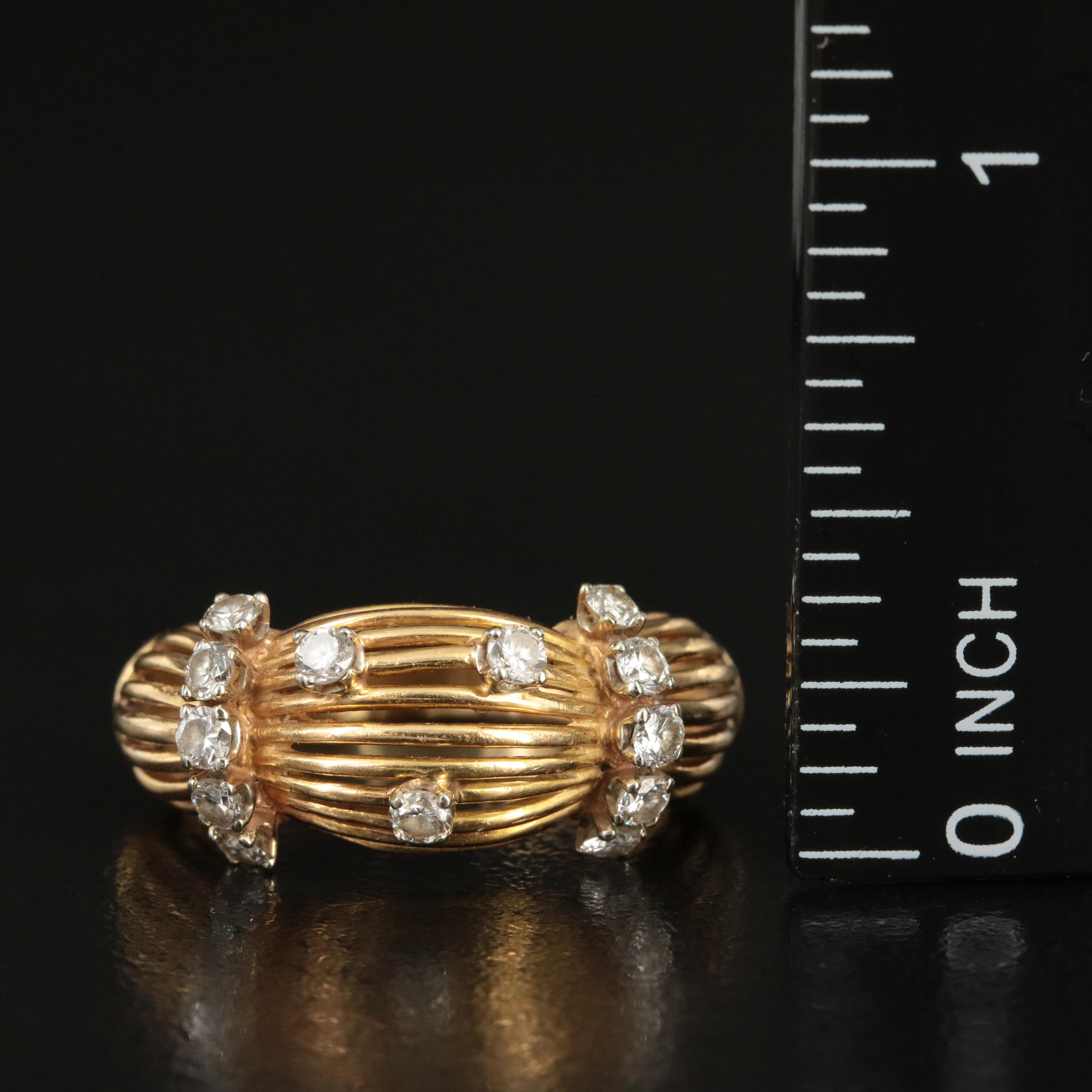18K Diamond Ring