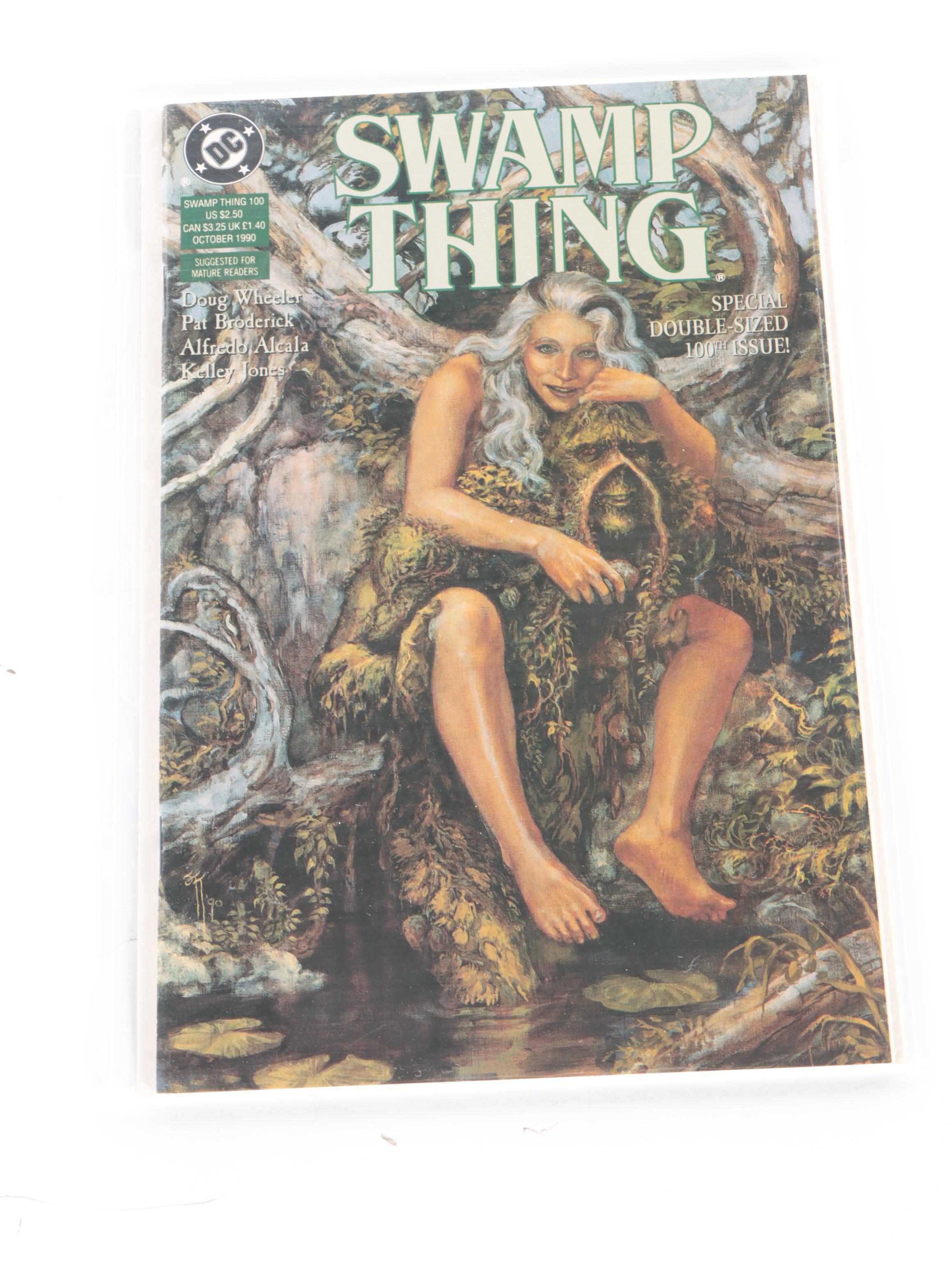 Modern Age Comic Books Featuring "Doom Patrol", "Swamp Thing", and More