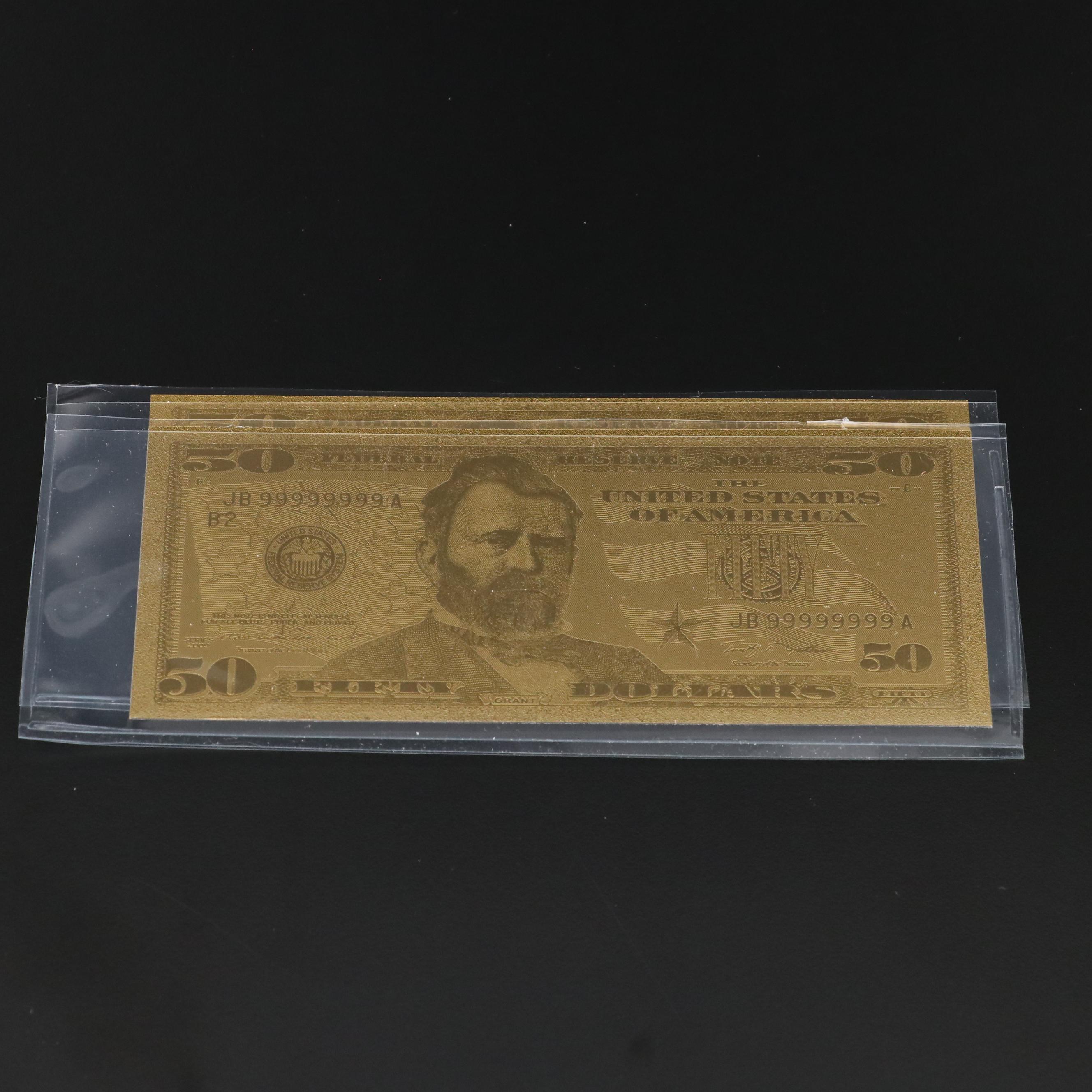 PMG Graded Gem Uncirculated "Smithsonian Edition" Gold Certificate