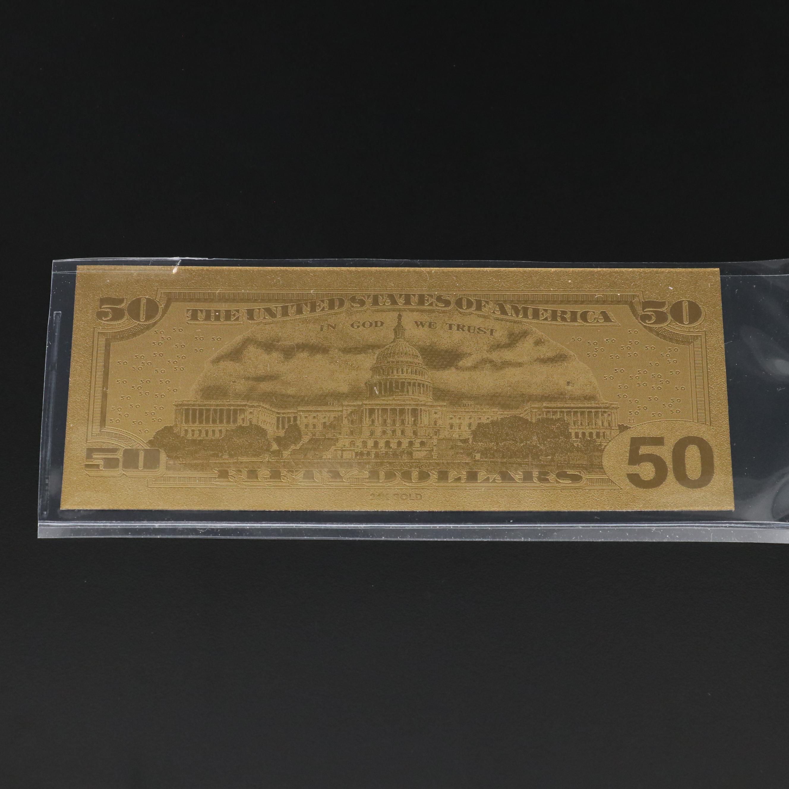 PMG Graded Gem Uncirculated "Smithsonian Edition" Gold Certificate