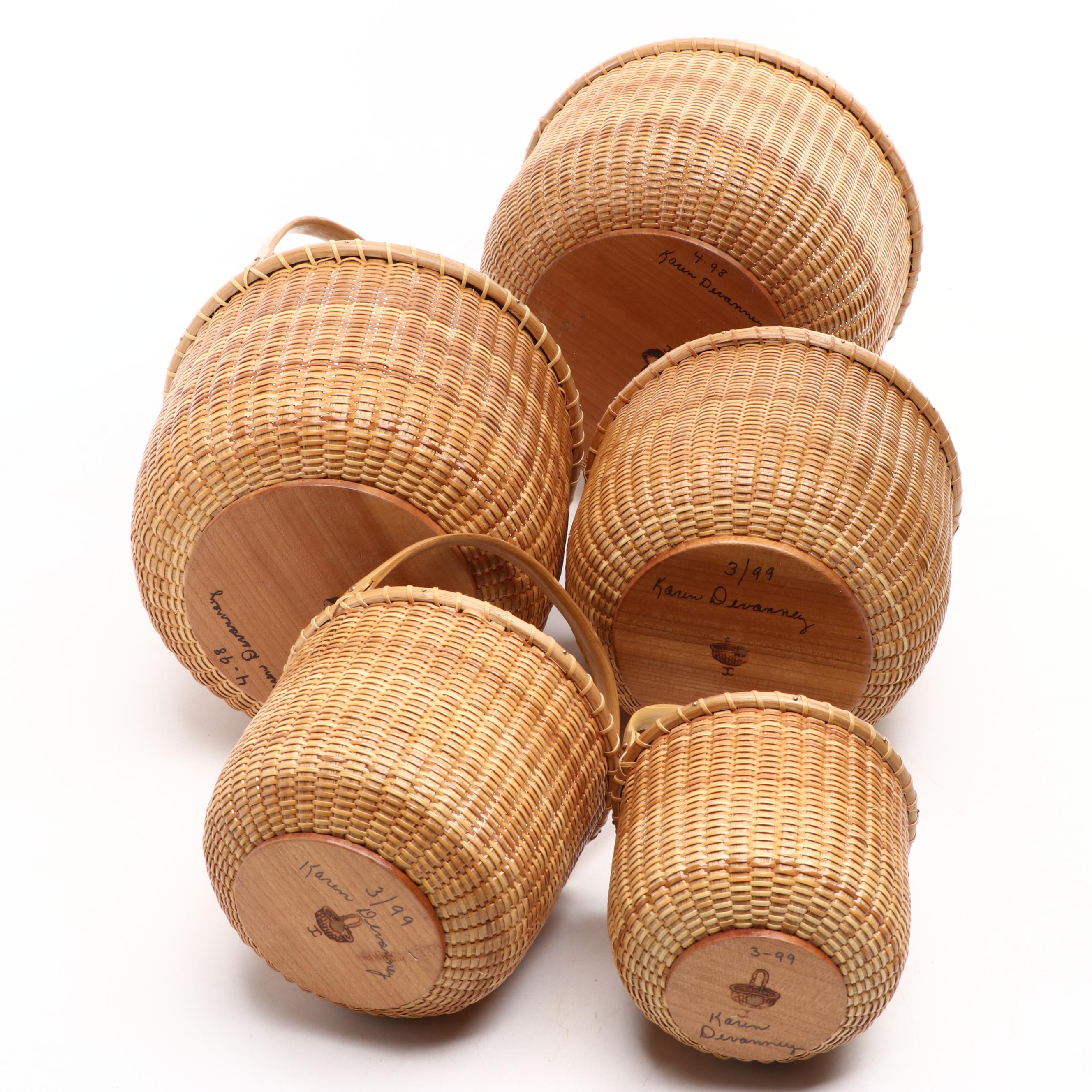 Artist Signed Nantucket Baskets,1999