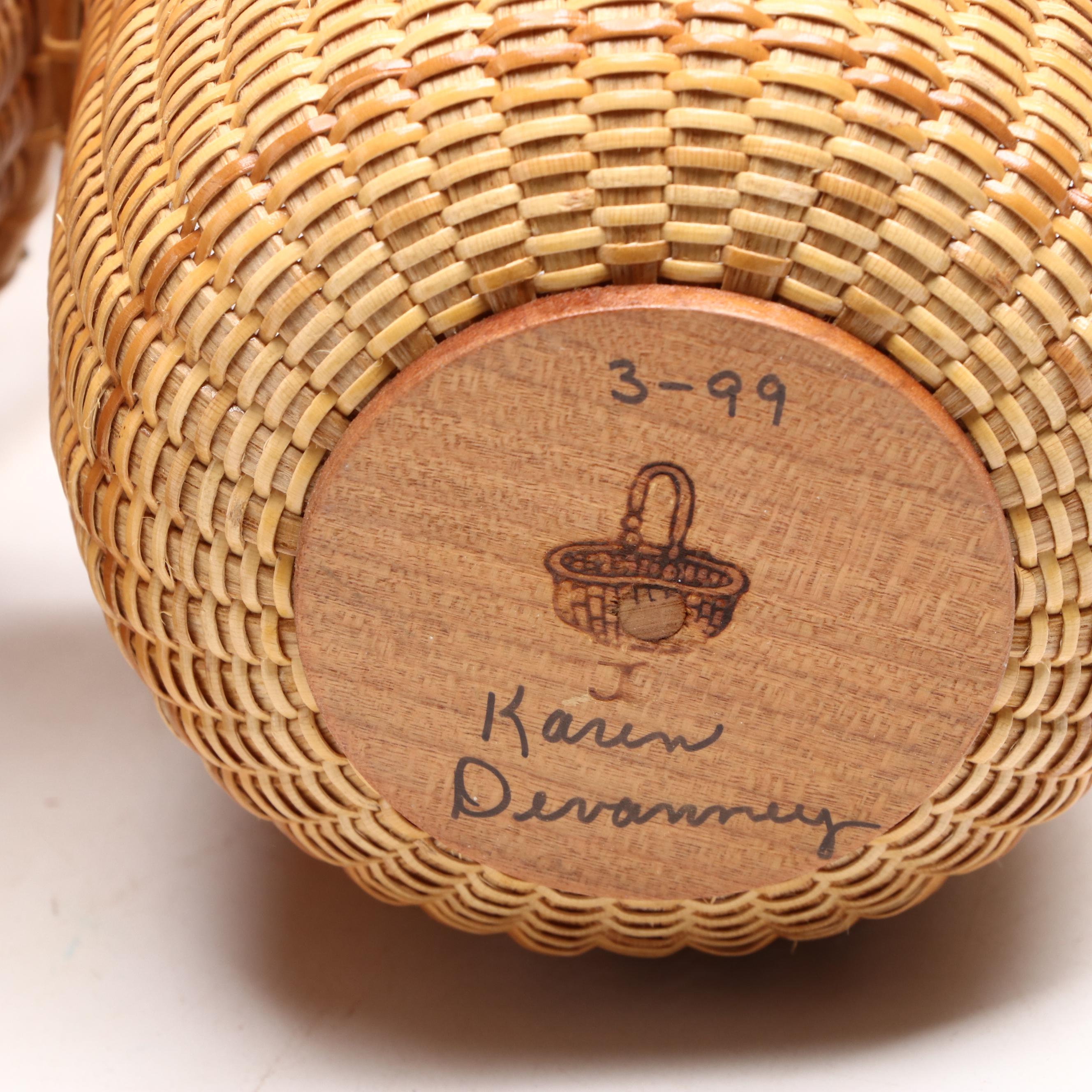 Artist Signed Nantucket Baskets,1999