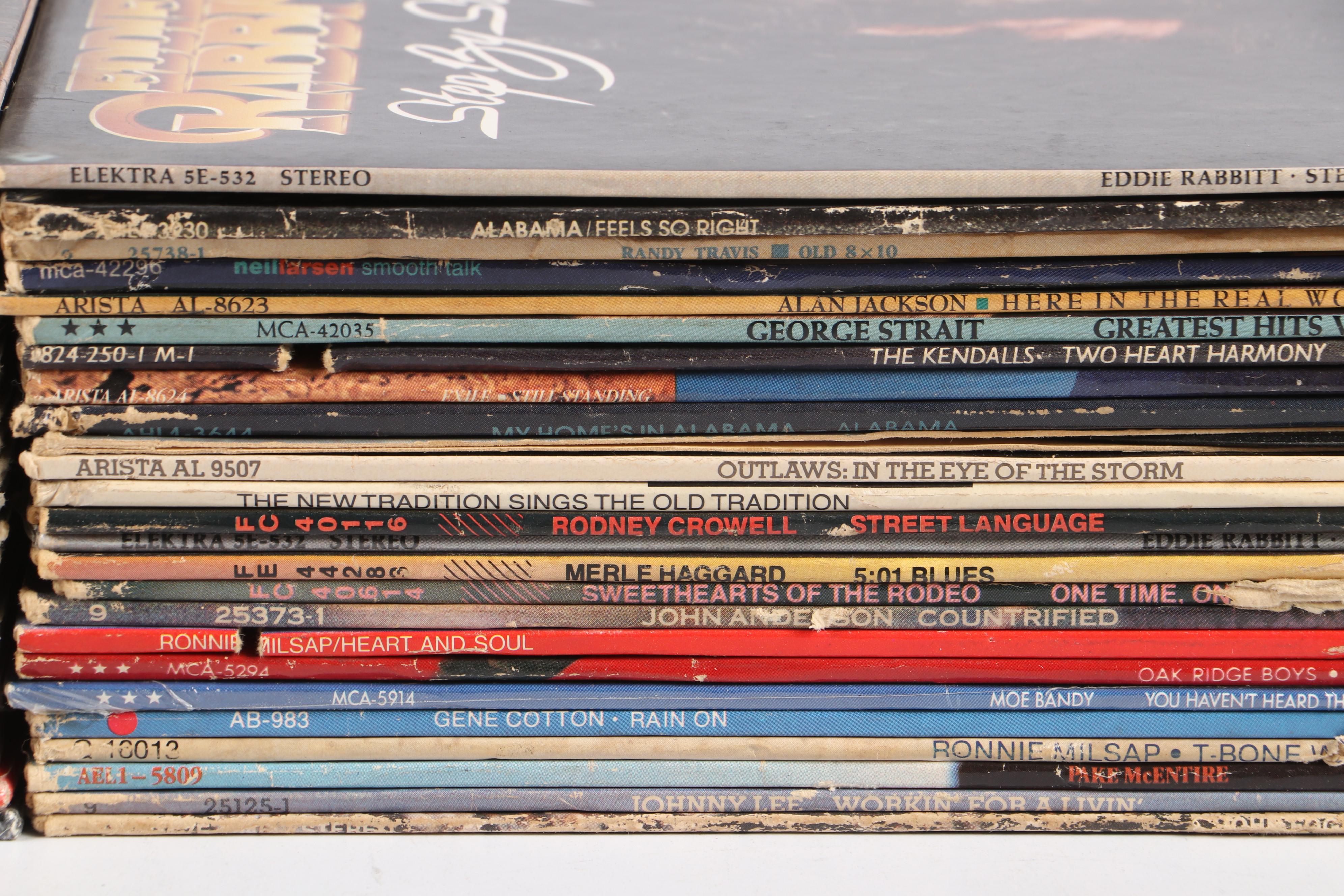Hank Williams Jr., Willie Nelson, and More Country Vinyl Record Albums