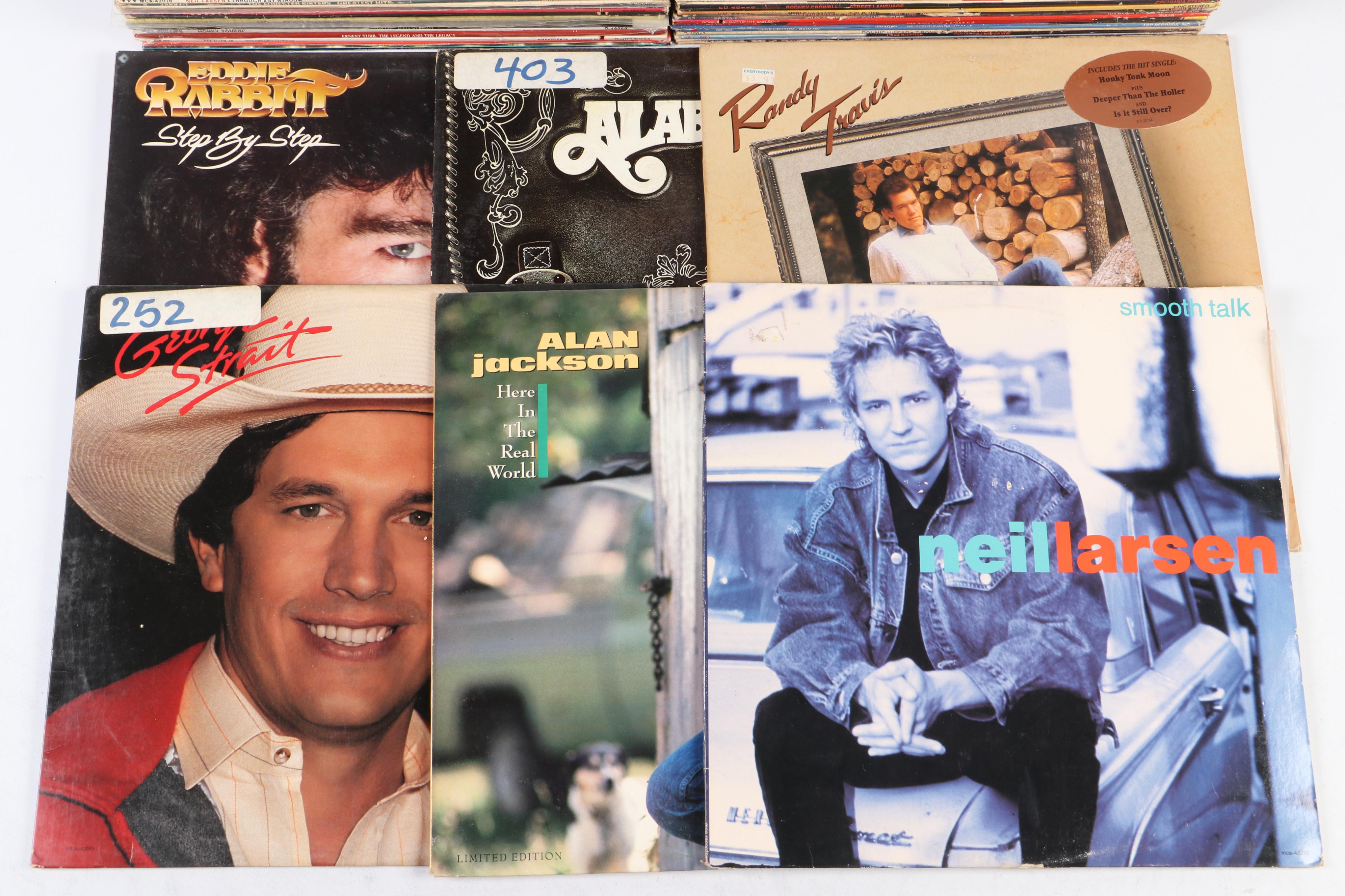 Hank Williams Jr., Willie Nelson, and More Country Vinyl Record Albums