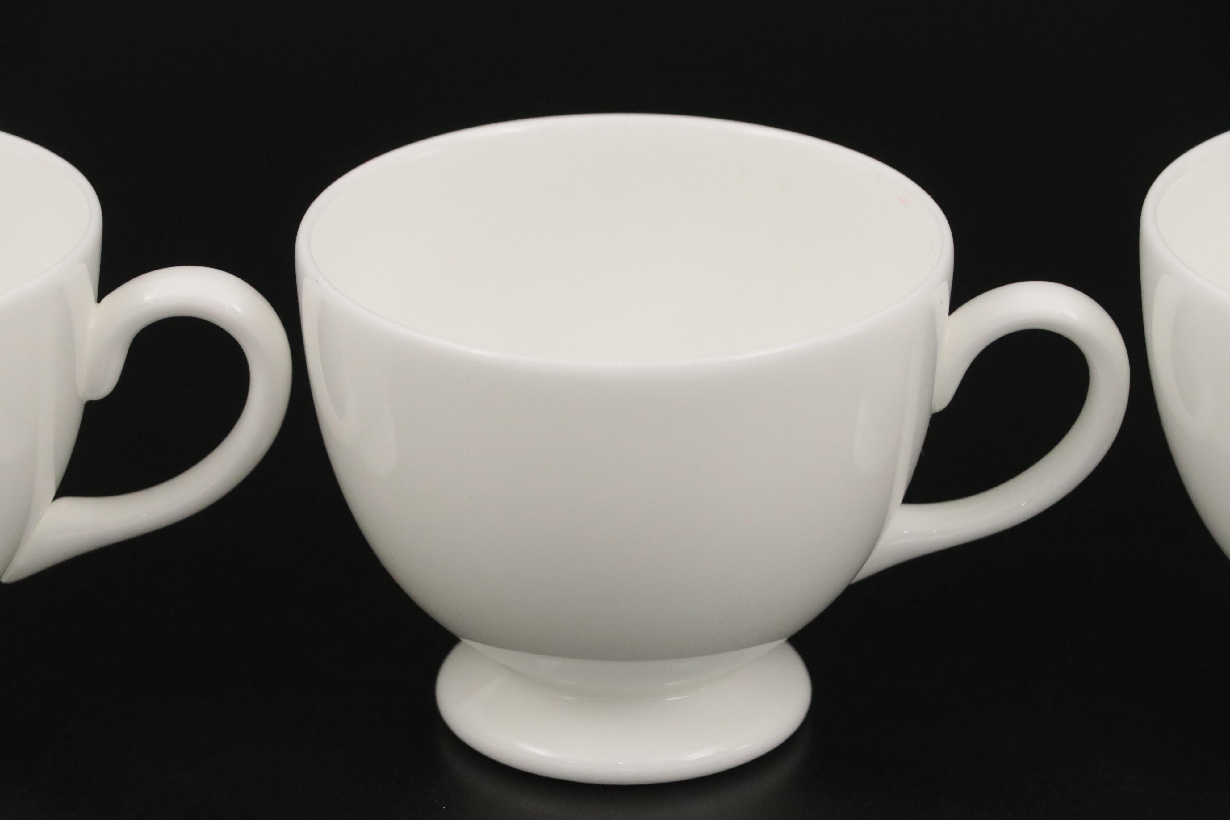 Wedgwood "Wedgwood White" Bone China Dinner Plate, Salad Plates, and More