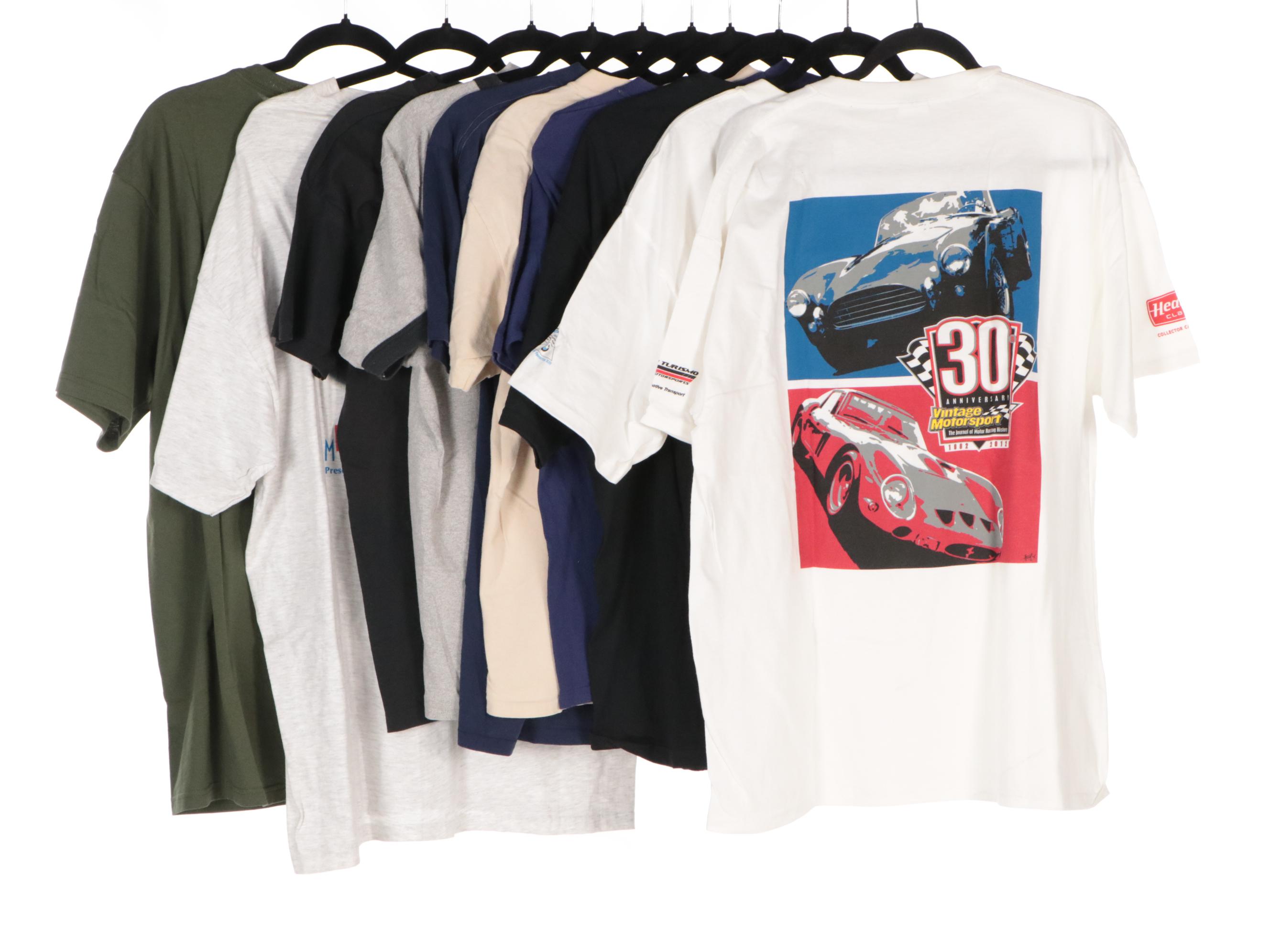 Men's Assorted Graphic Cotton Tees Including Spaceballs, Car Brands and More