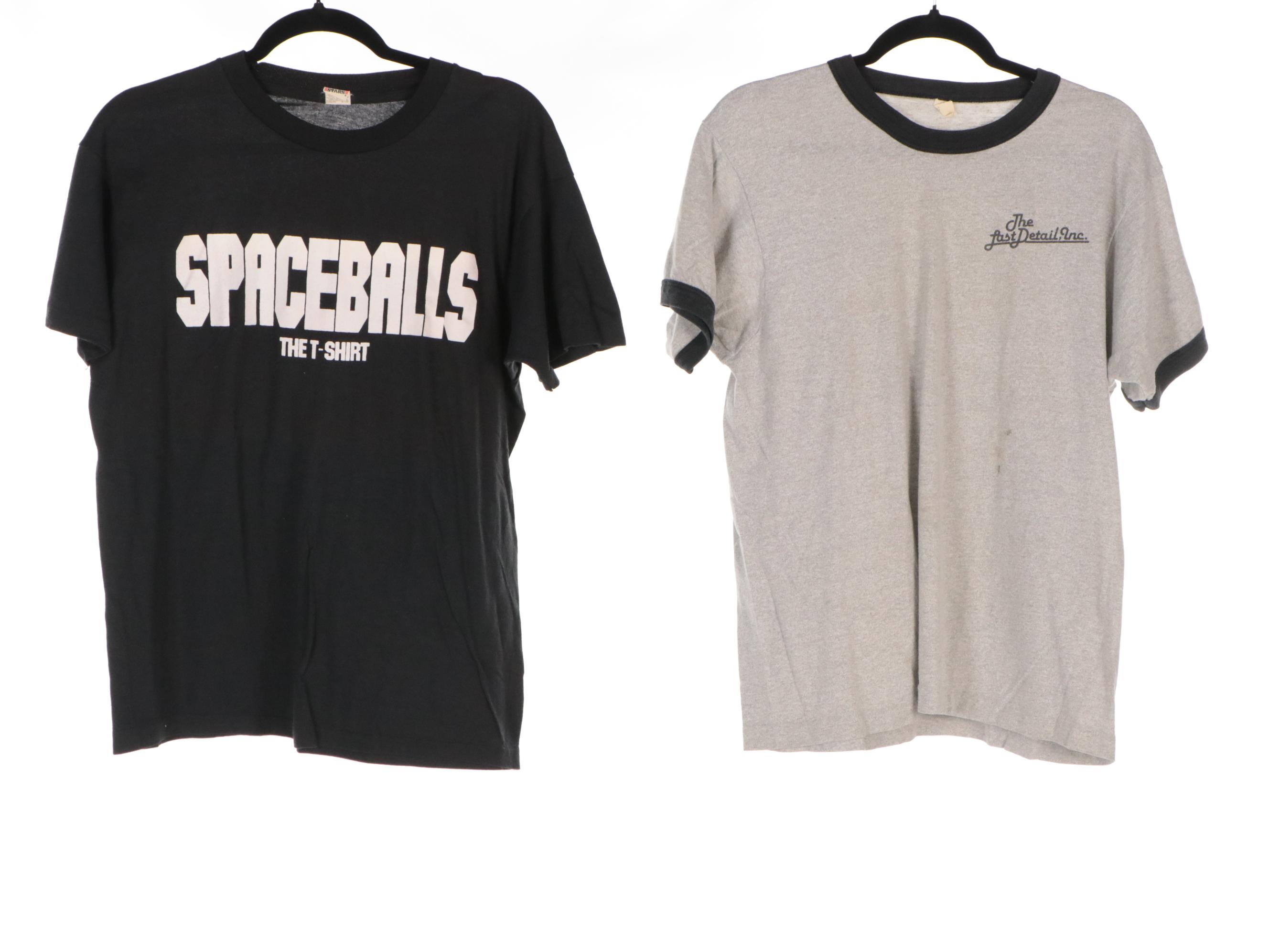 Men's Assorted Graphic Cotton Tees Including Spaceballs, Car Brands and More