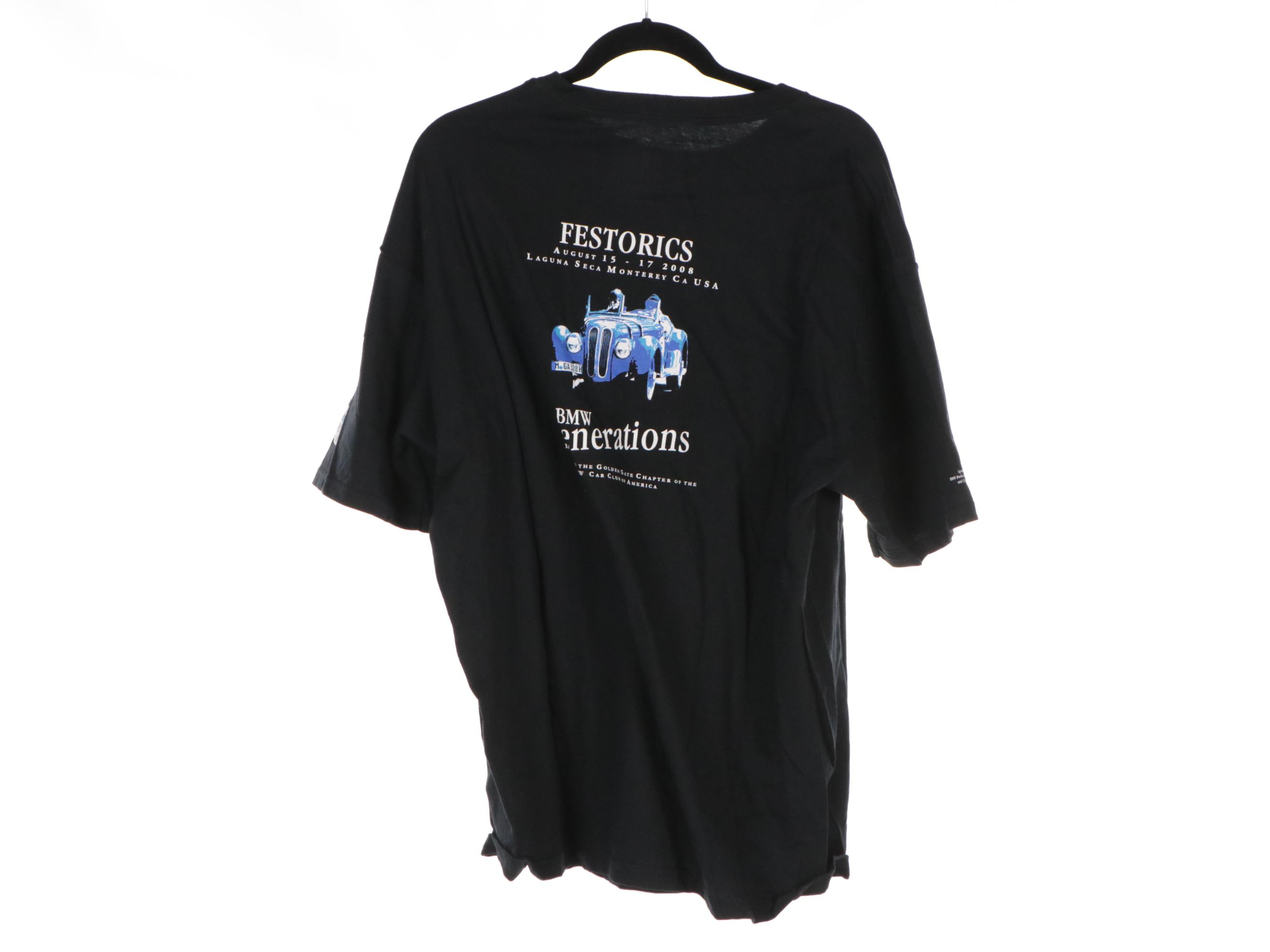 Men's Assorted Graphic Cotton Tees Including Spaceballs, Car Brands and More