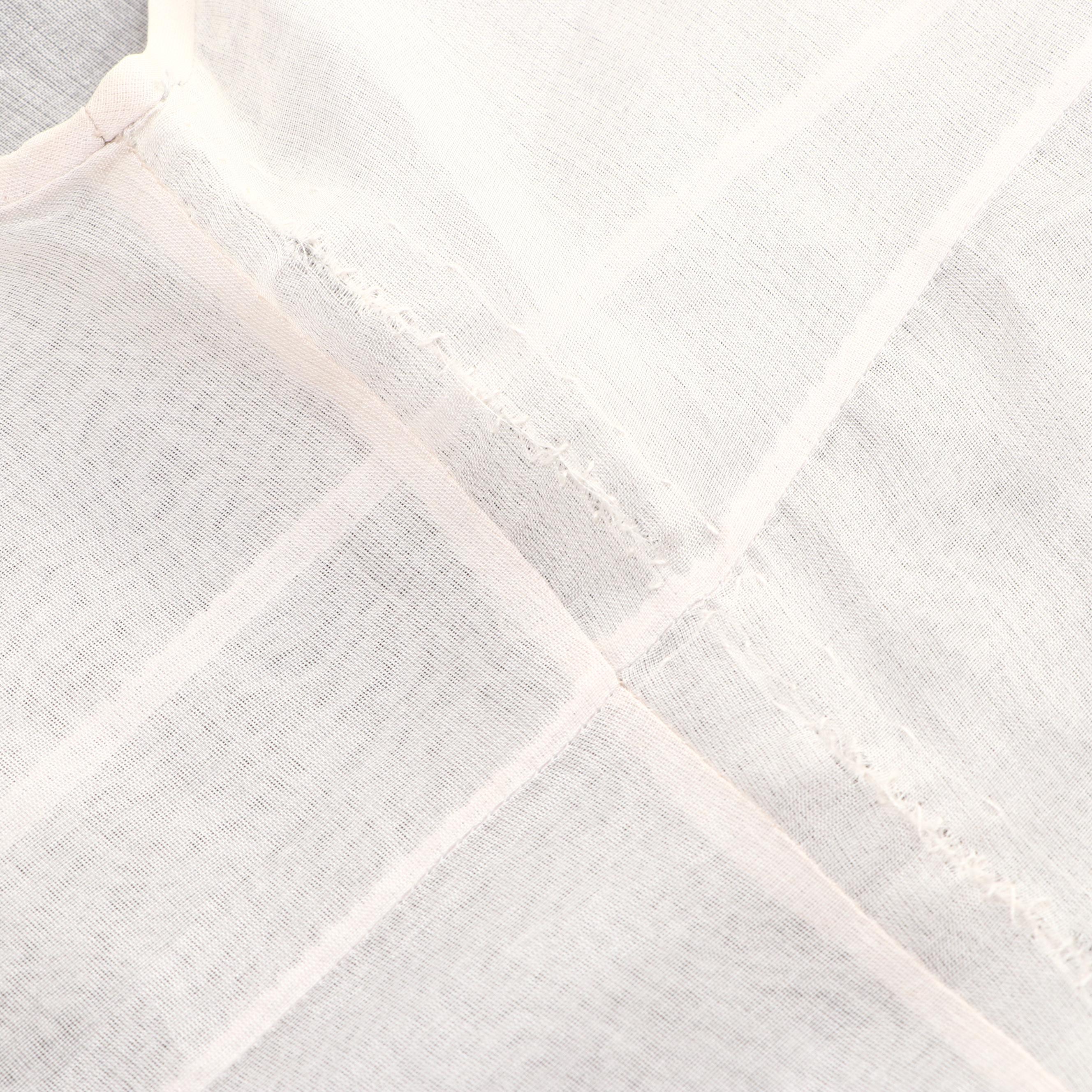 Prada Two-Piece Sheer Midi Sleeveless Slip Dress with V-Cut Neckline