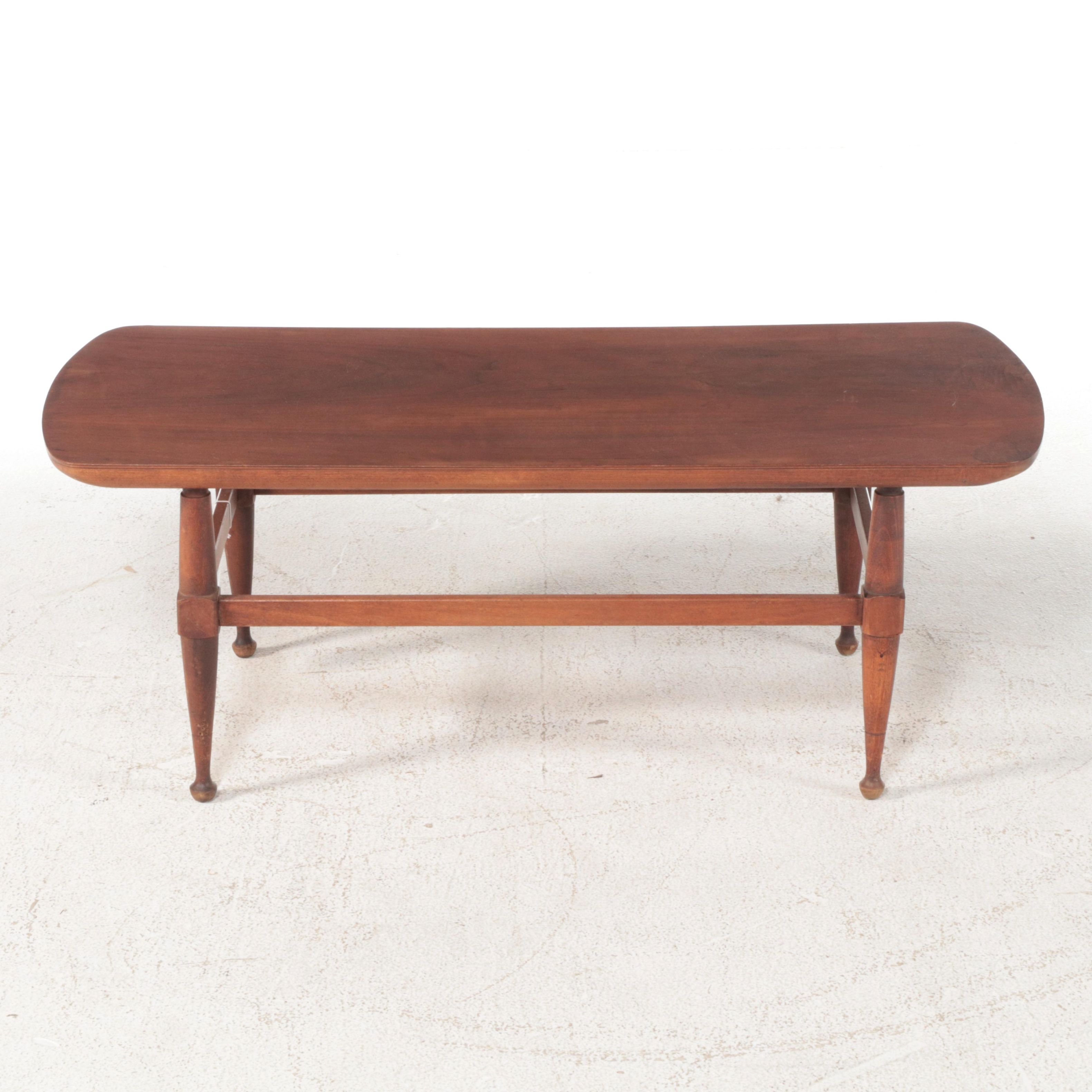 Mid Century Modern Walnut Coffee Table