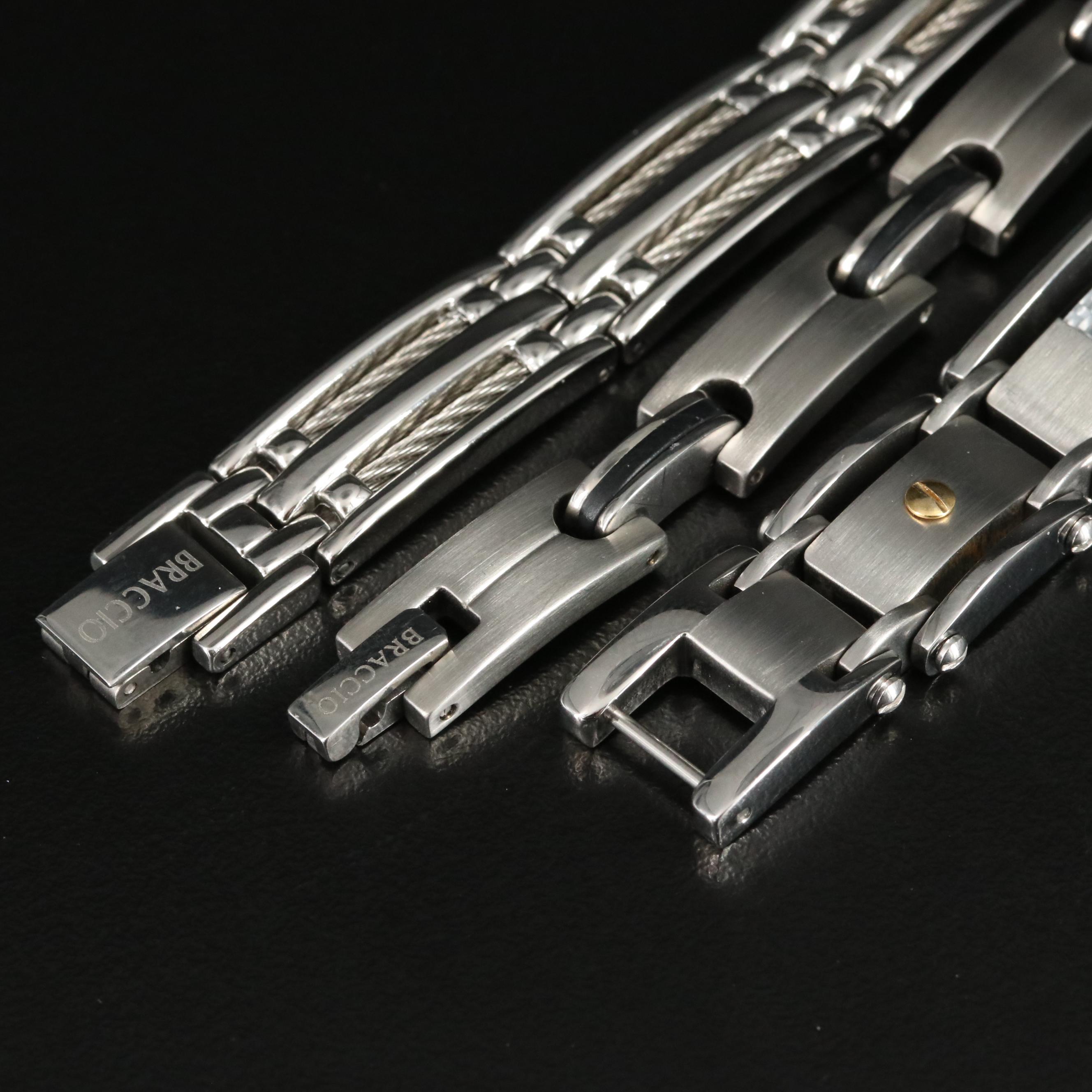 Braccio Stainless Steel Bracelets