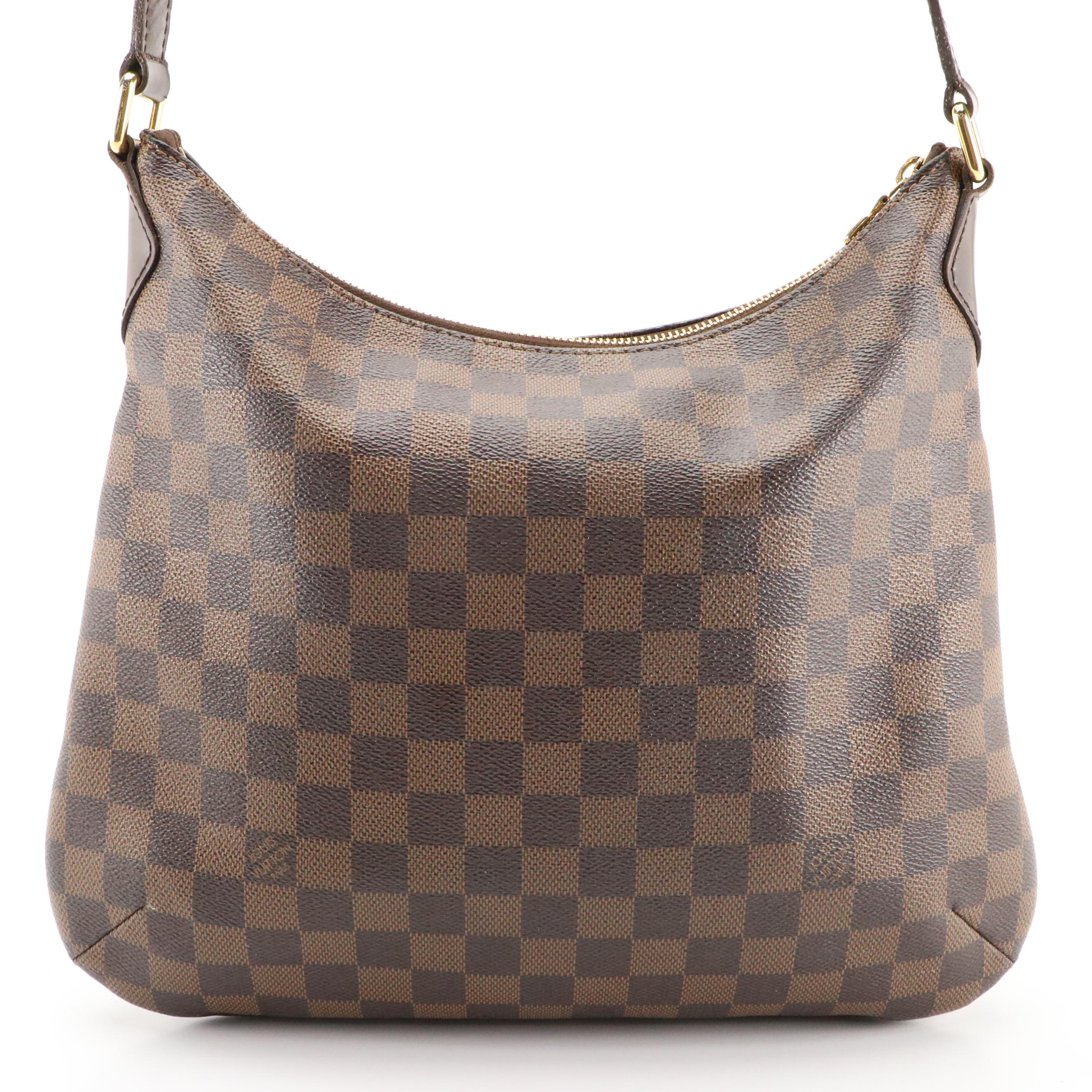 Louis Vuitton Bloomsbury PM Bag in Damier Ebene Coated Canvas