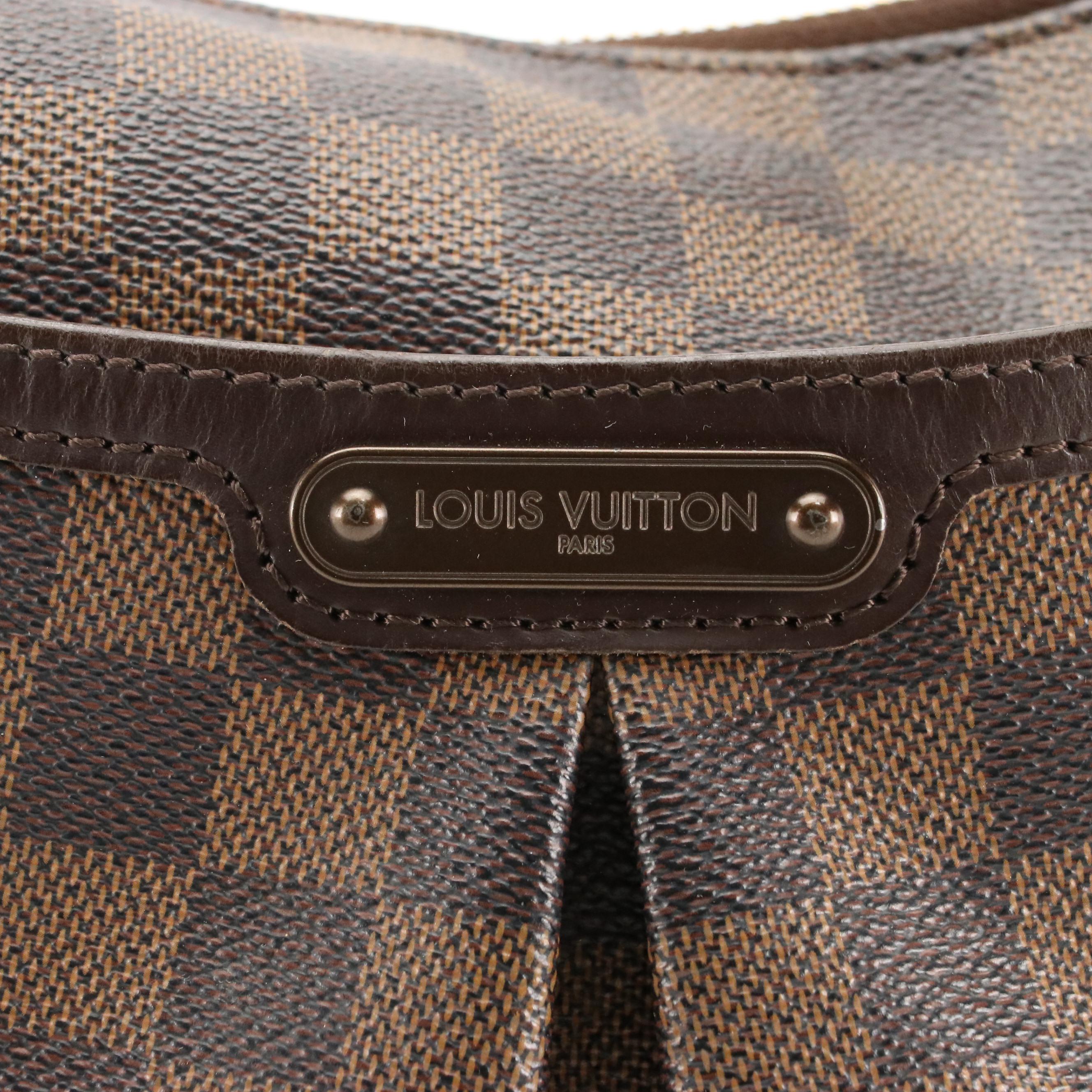 Louis Vuitton Bloomsbury PM Bag in Damier Ebene Coated Canvas
