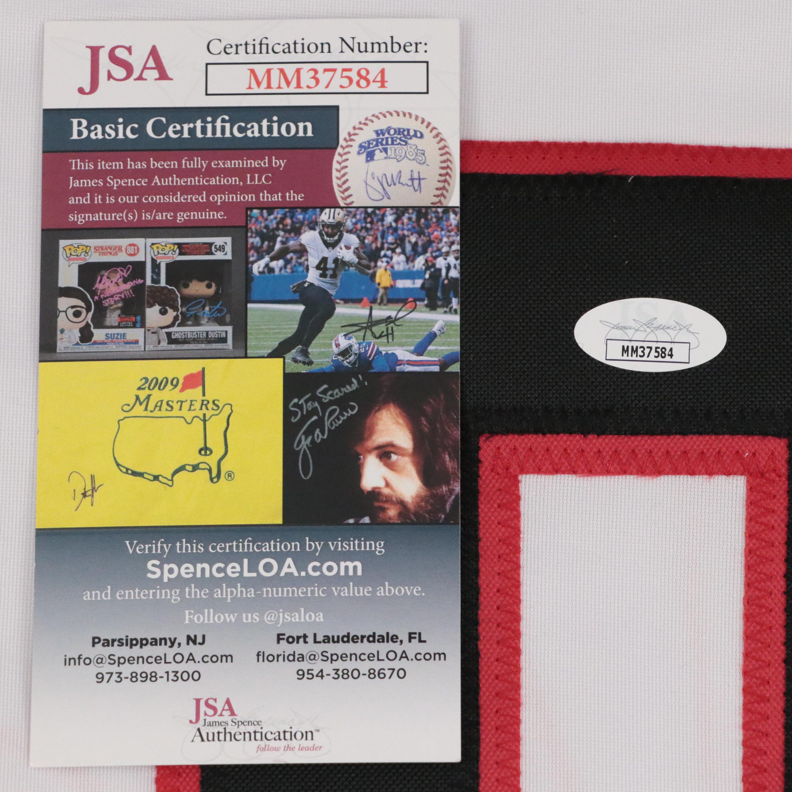 Chevy Chase Signed "Christmas Vacation" Clark Griswold Hockey Jersey