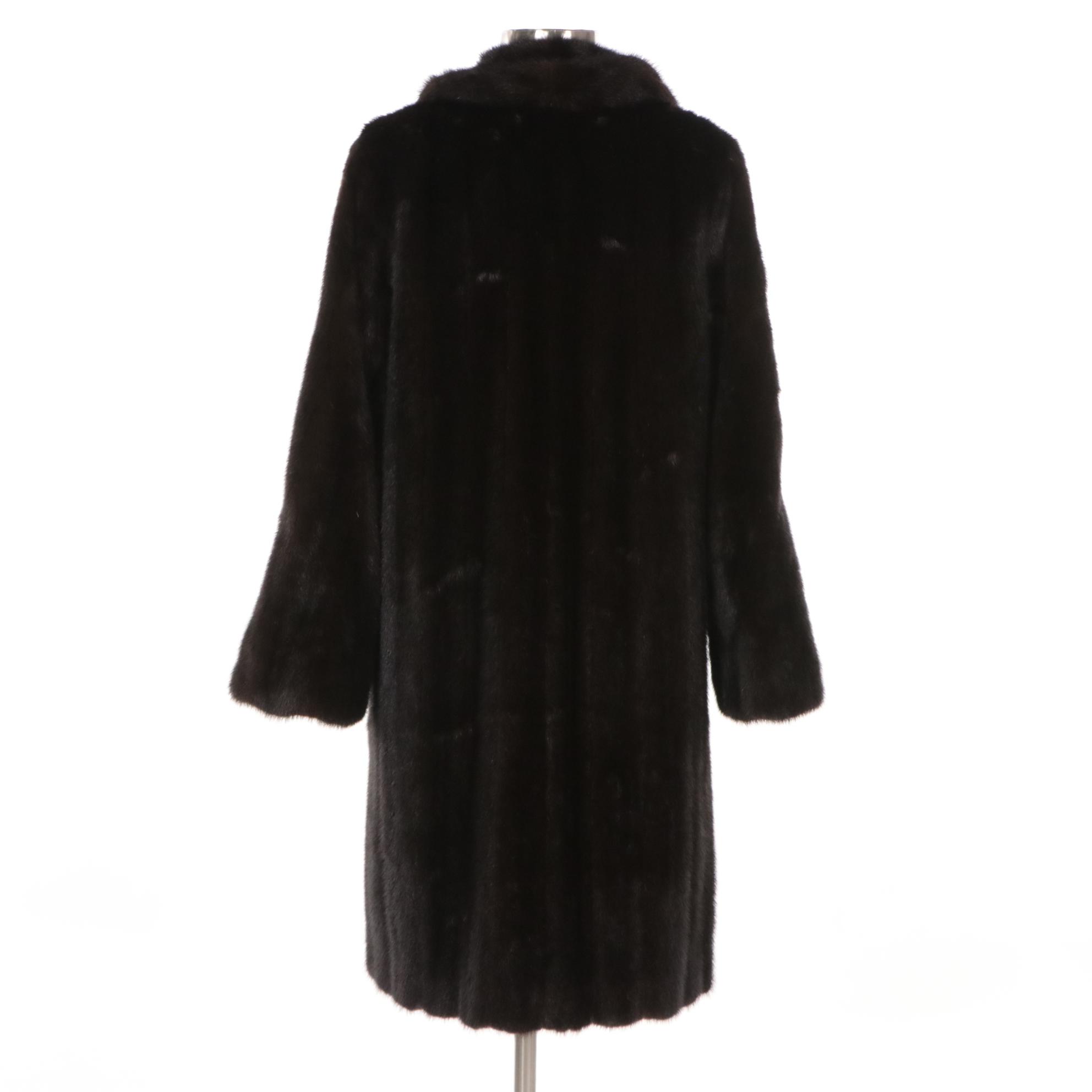 Reversible Mink Fur Coat/Raincoat