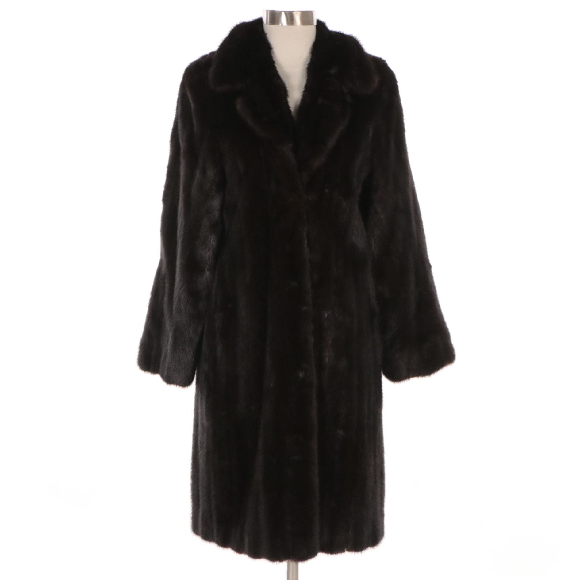 Reversible Mink Fur Coat/Raincoat
