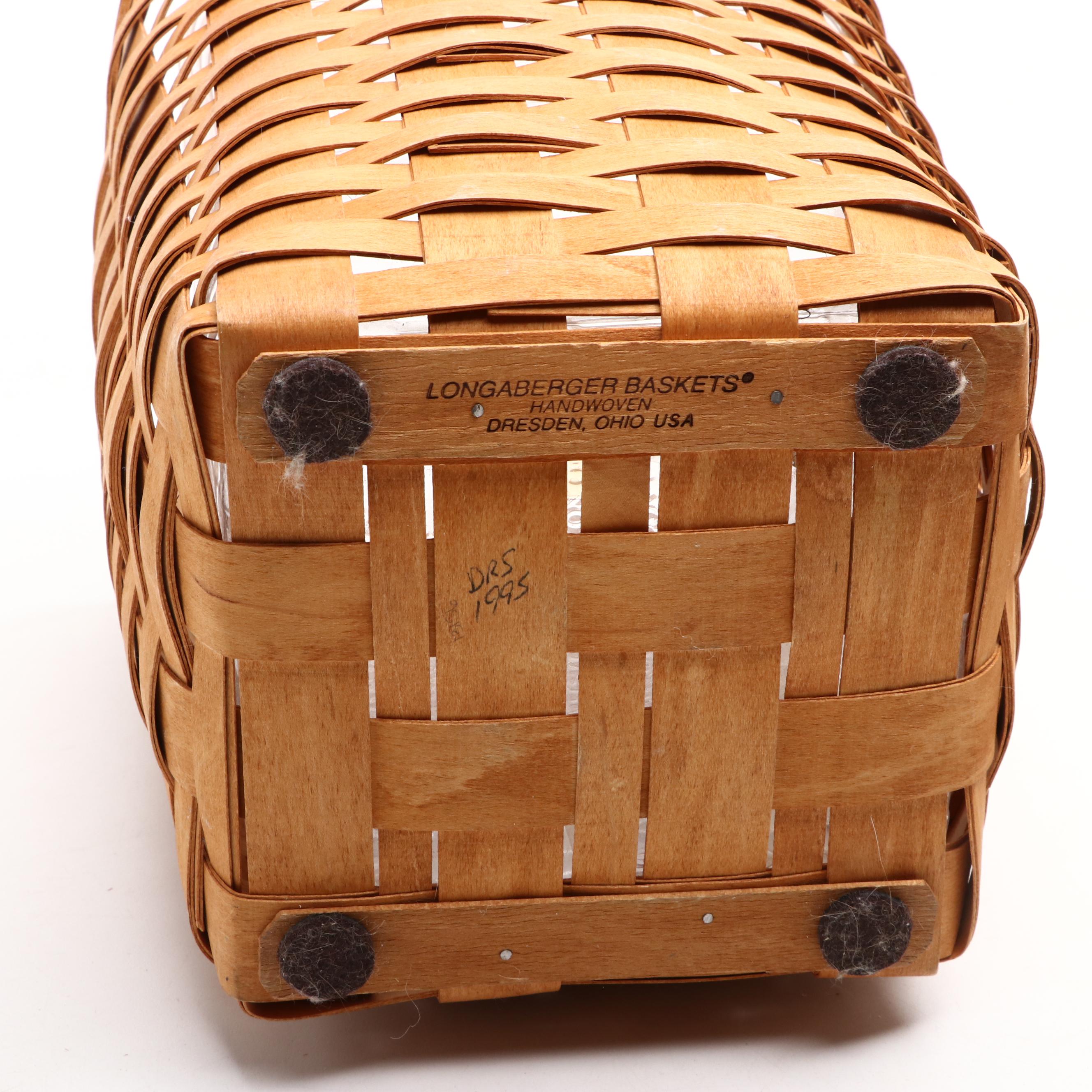 Longaberger HandWoven Maple Baskets, 1990s EBTH