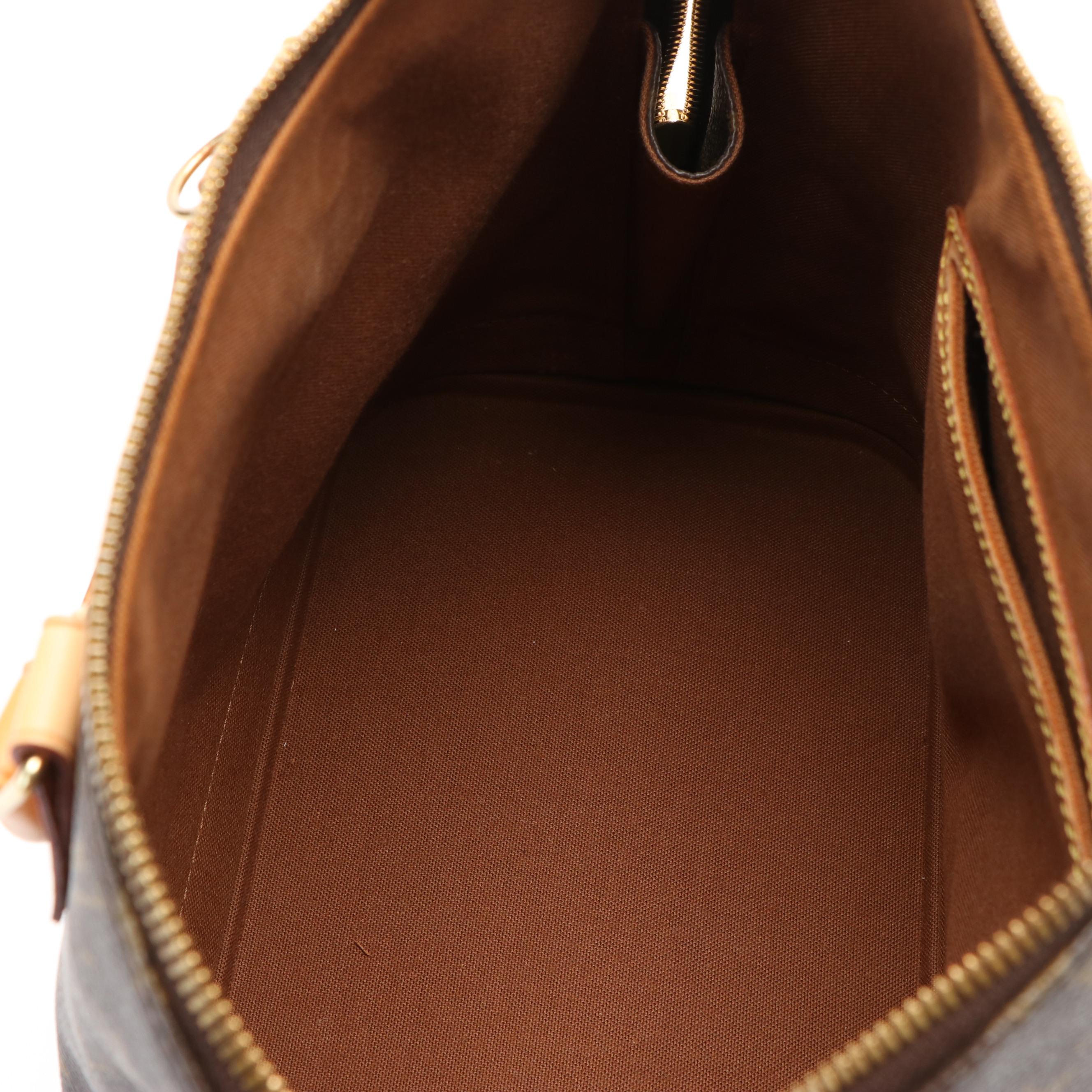 Louis Vuitton Alma Monogram Canvas Handbag