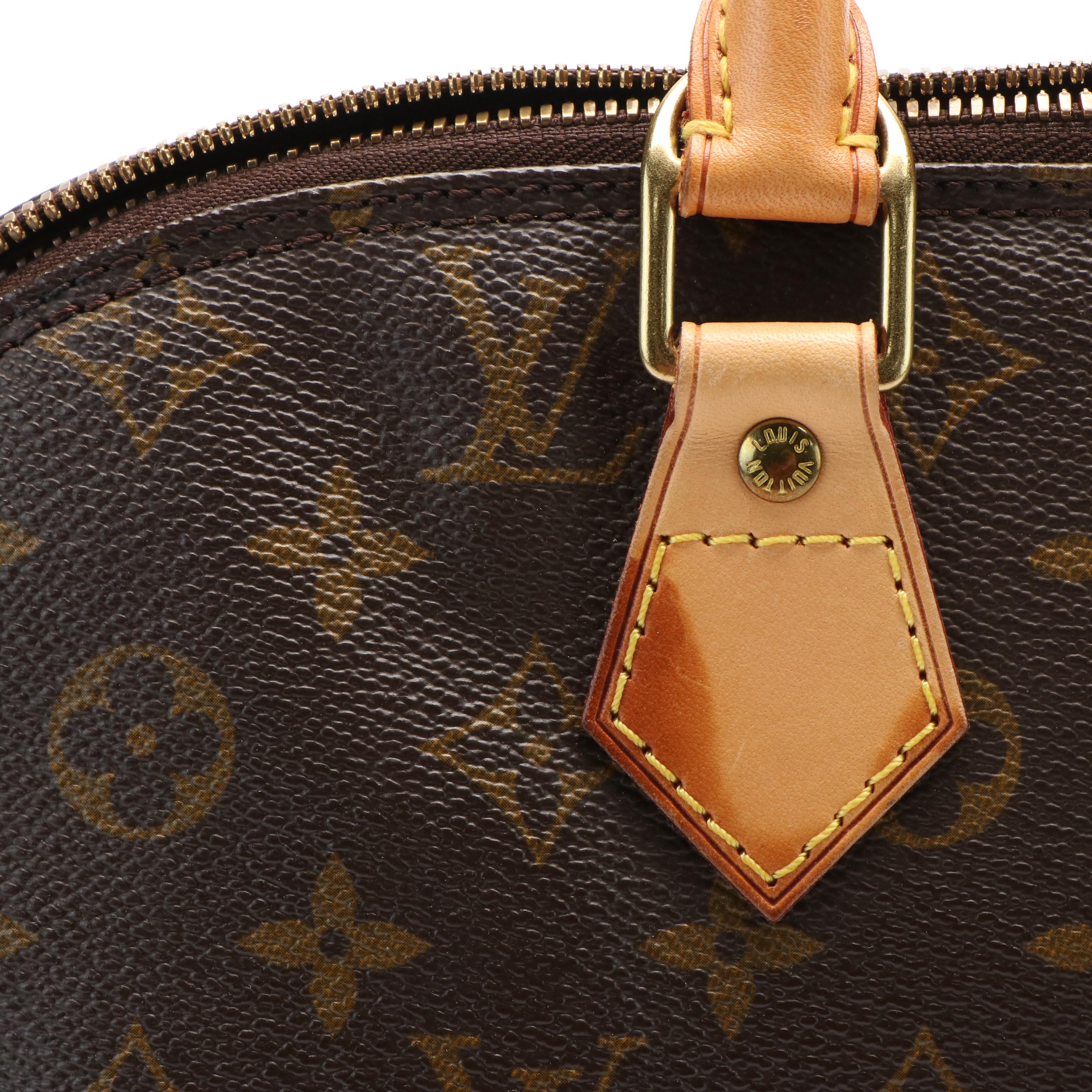 Louis Vuitton Alma Monogram Canvas Handbag