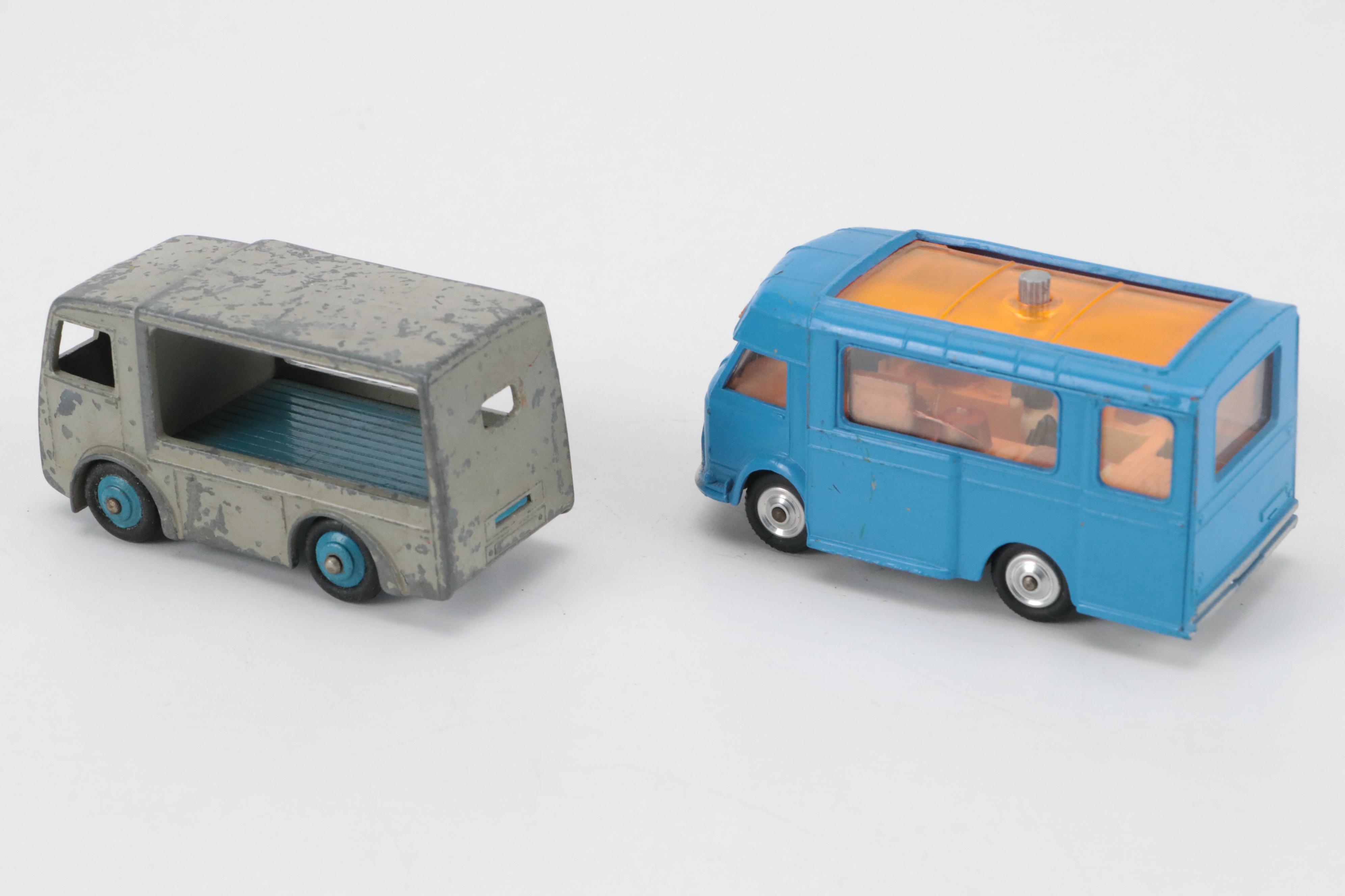 Corgi Toys and Dinky Toys Diecast Vans with Tekno Diecast Trucks