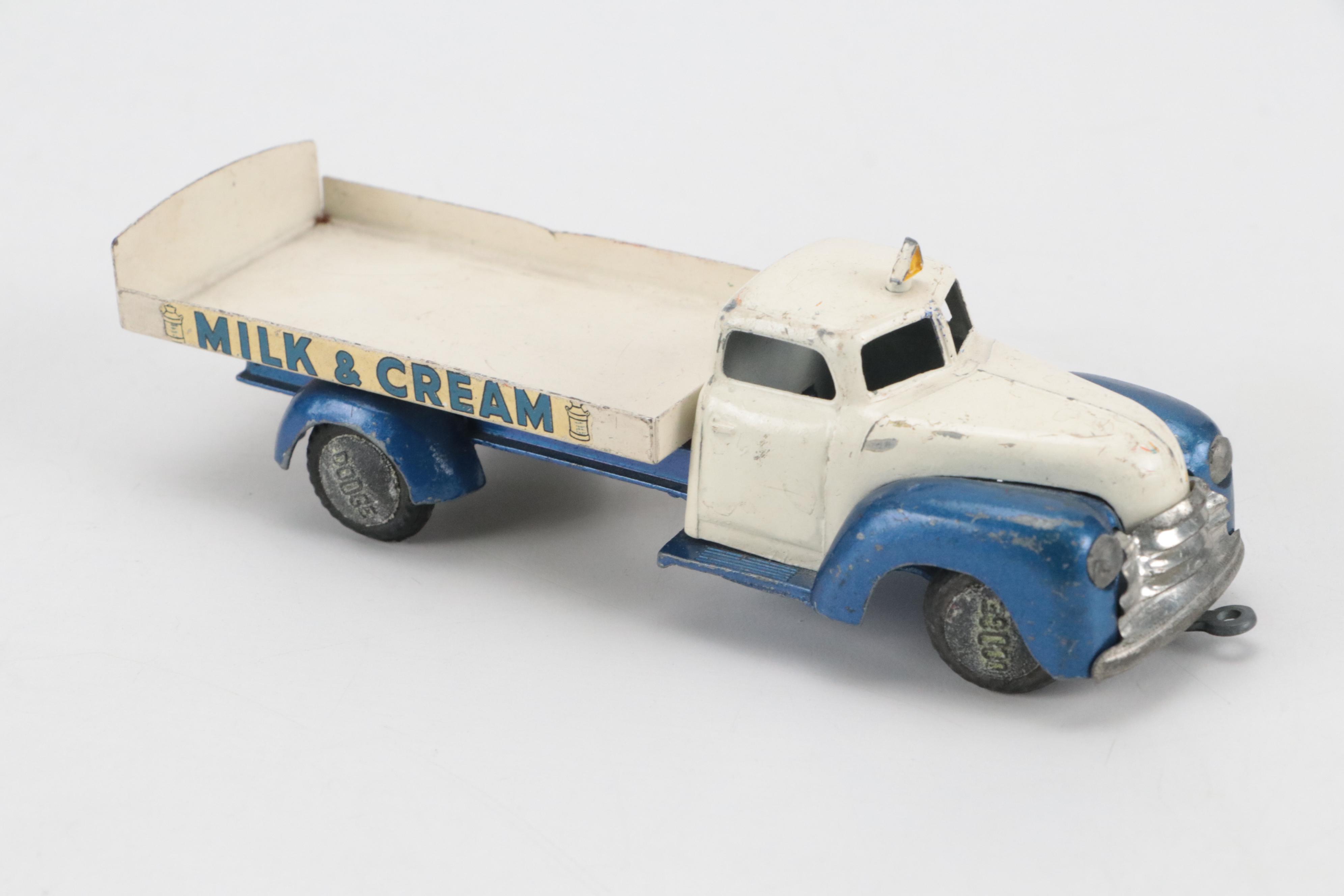 Corgi Toys and Dinky Toys Diecast Vans with Tekno Diecast Trucks