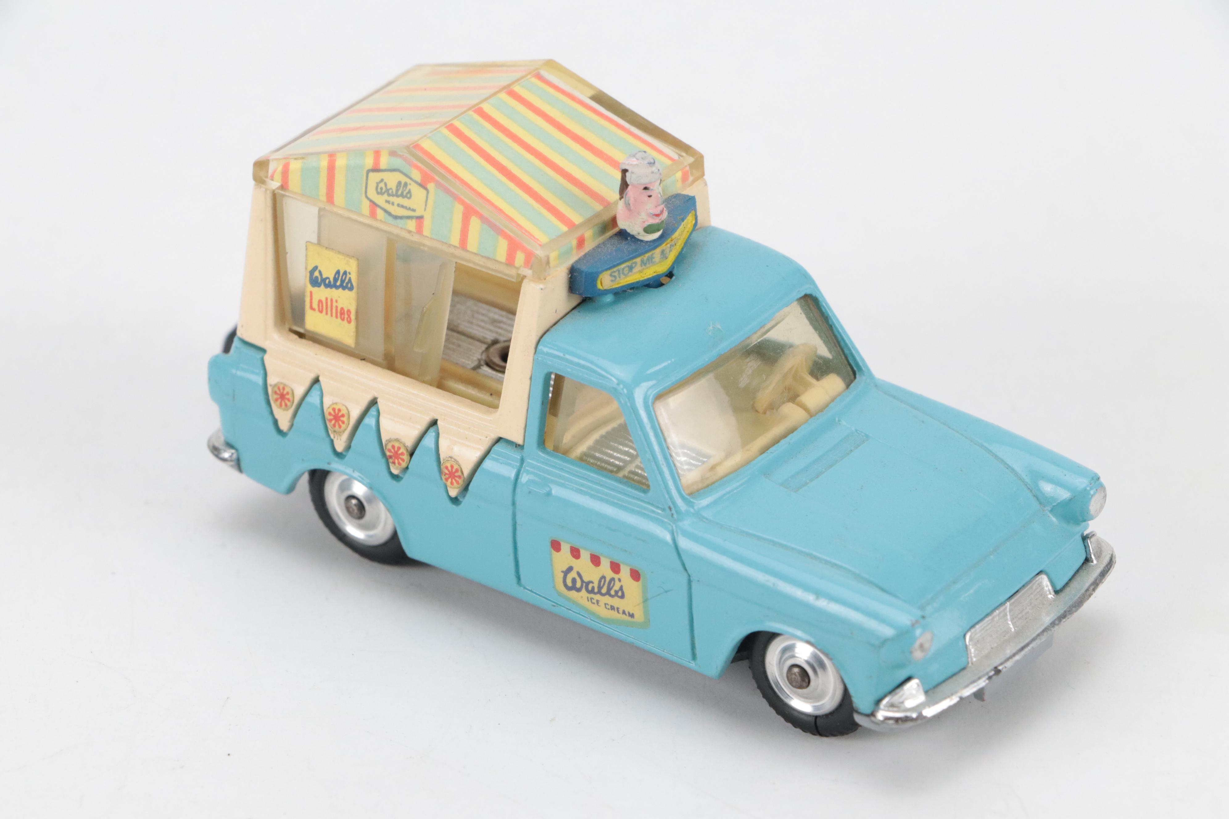 Corgi Toys and Dinky Toys Diecast Vans with Tekno Diecast Trucks