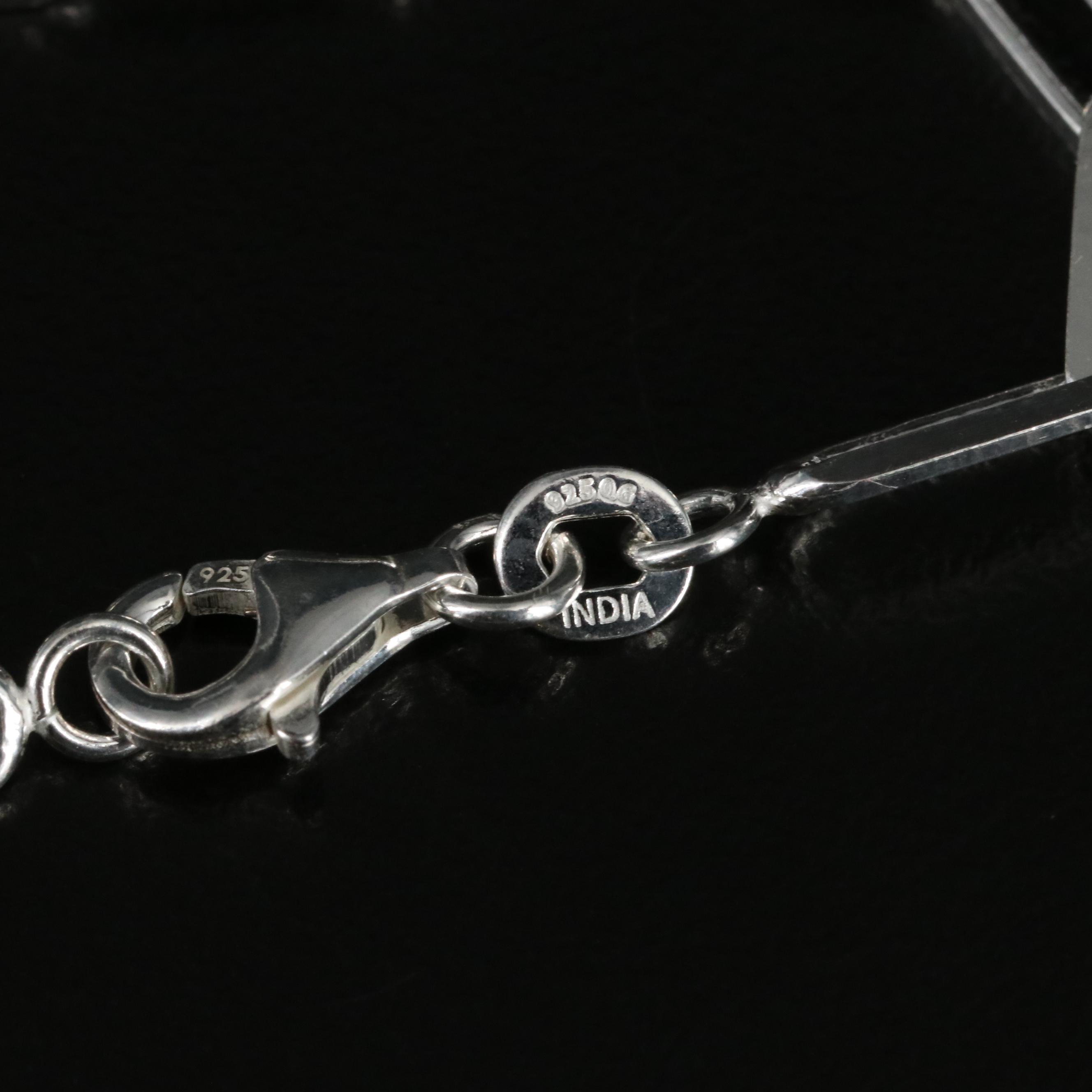 Sterling Paper Clip Bracelet