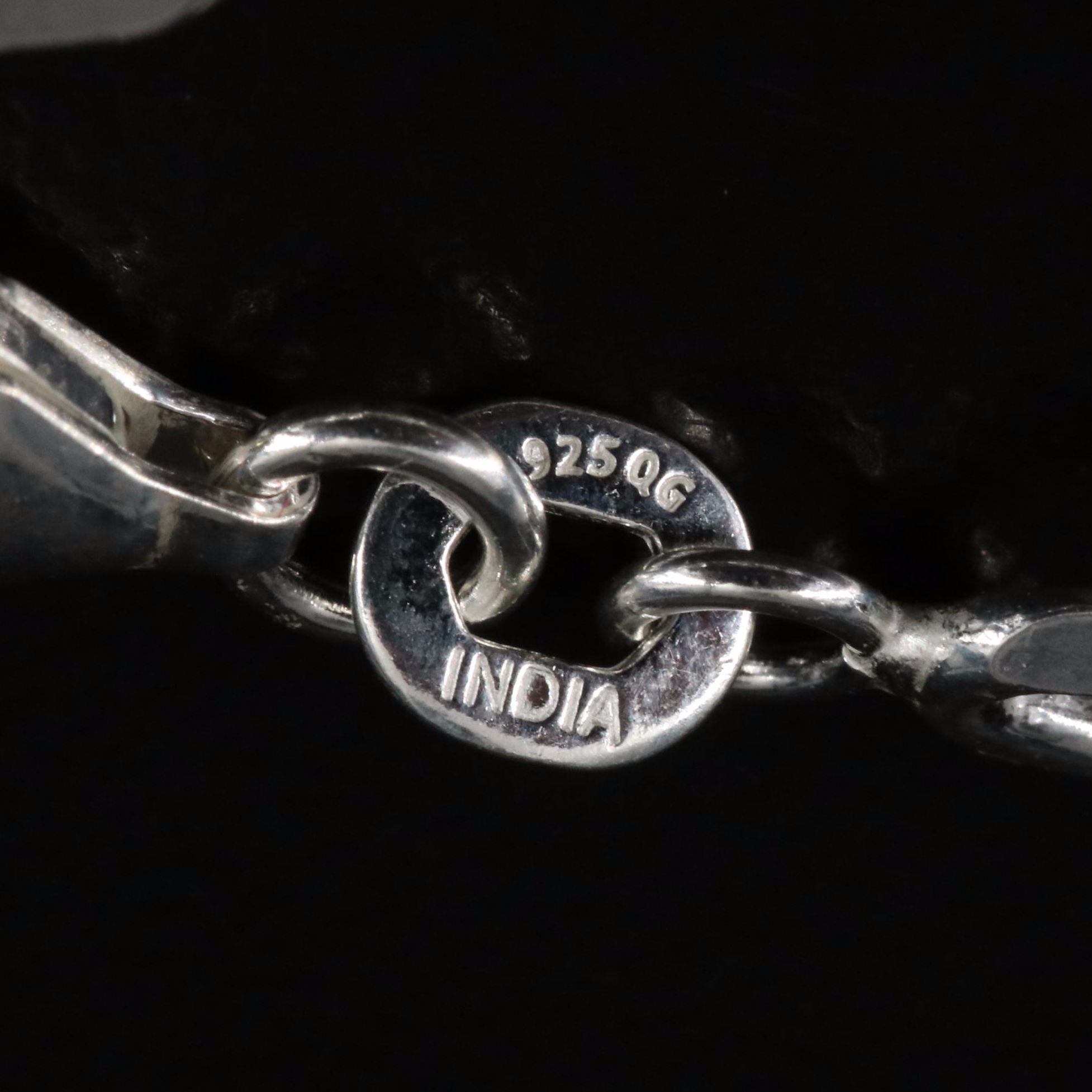 Sterling Paper Clip Bracelet