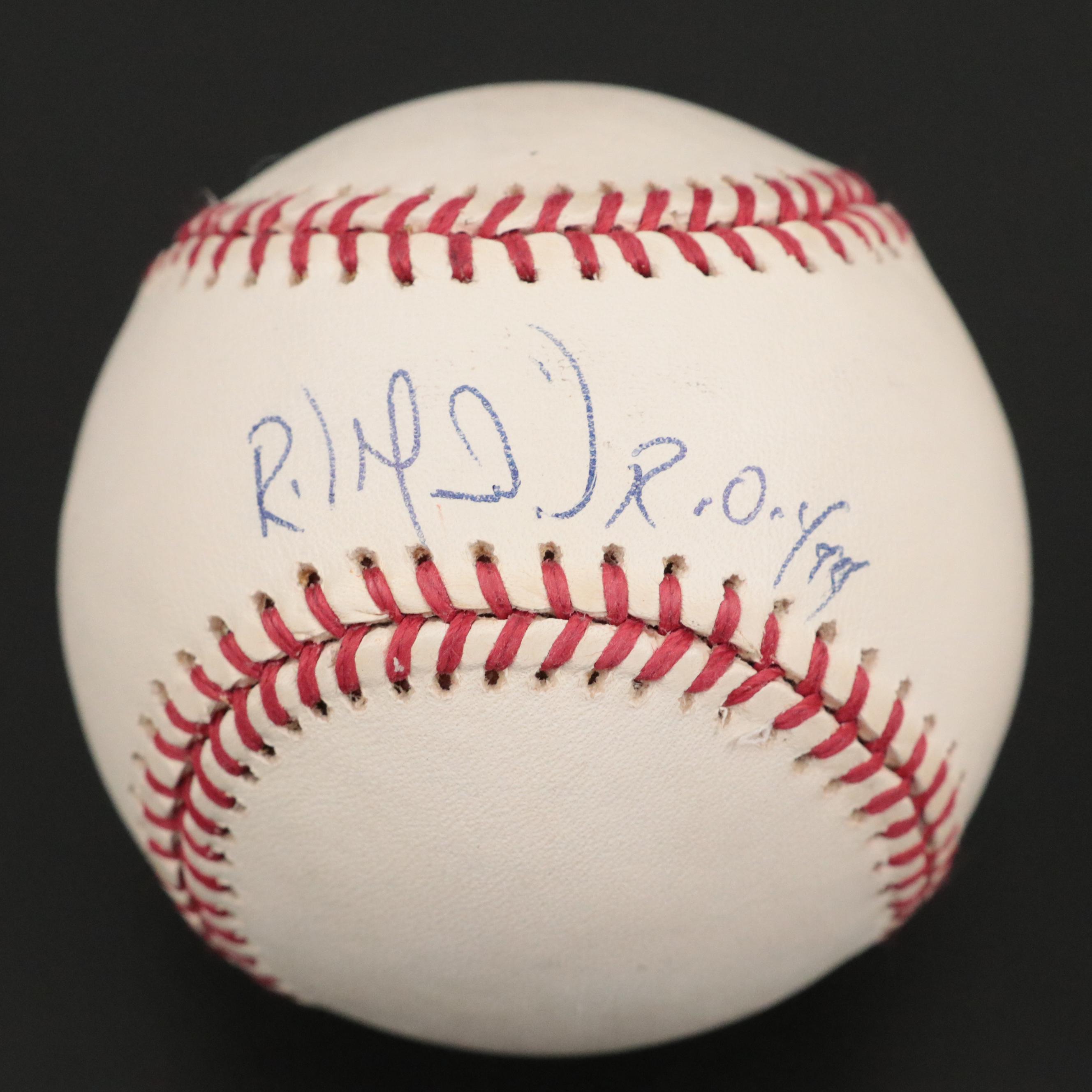 Luther Hackman And Raúl Mondesí Signed Rawlings Baseballs | EBTH