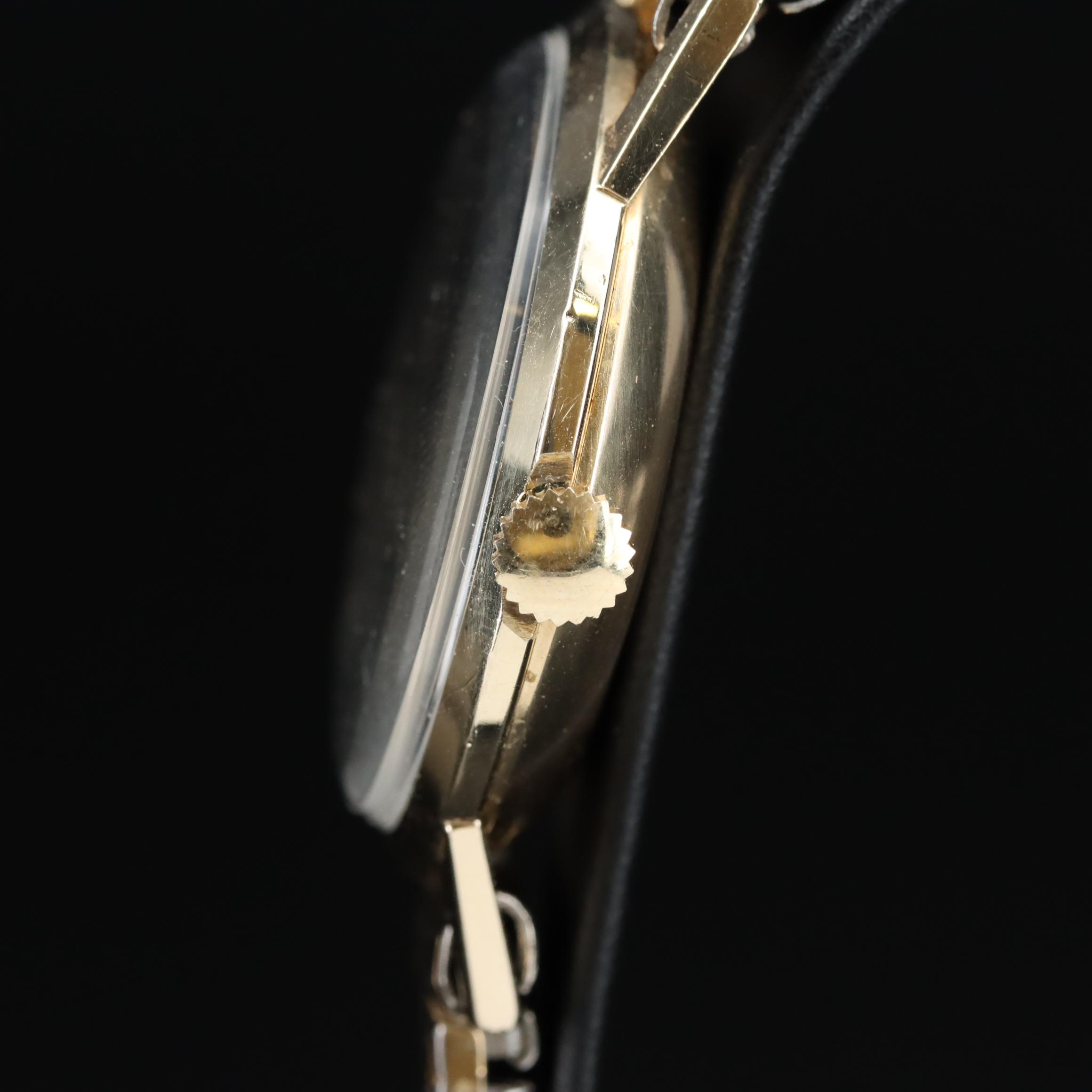 1957 Omega Gold-Filled Stem Wind Watch
