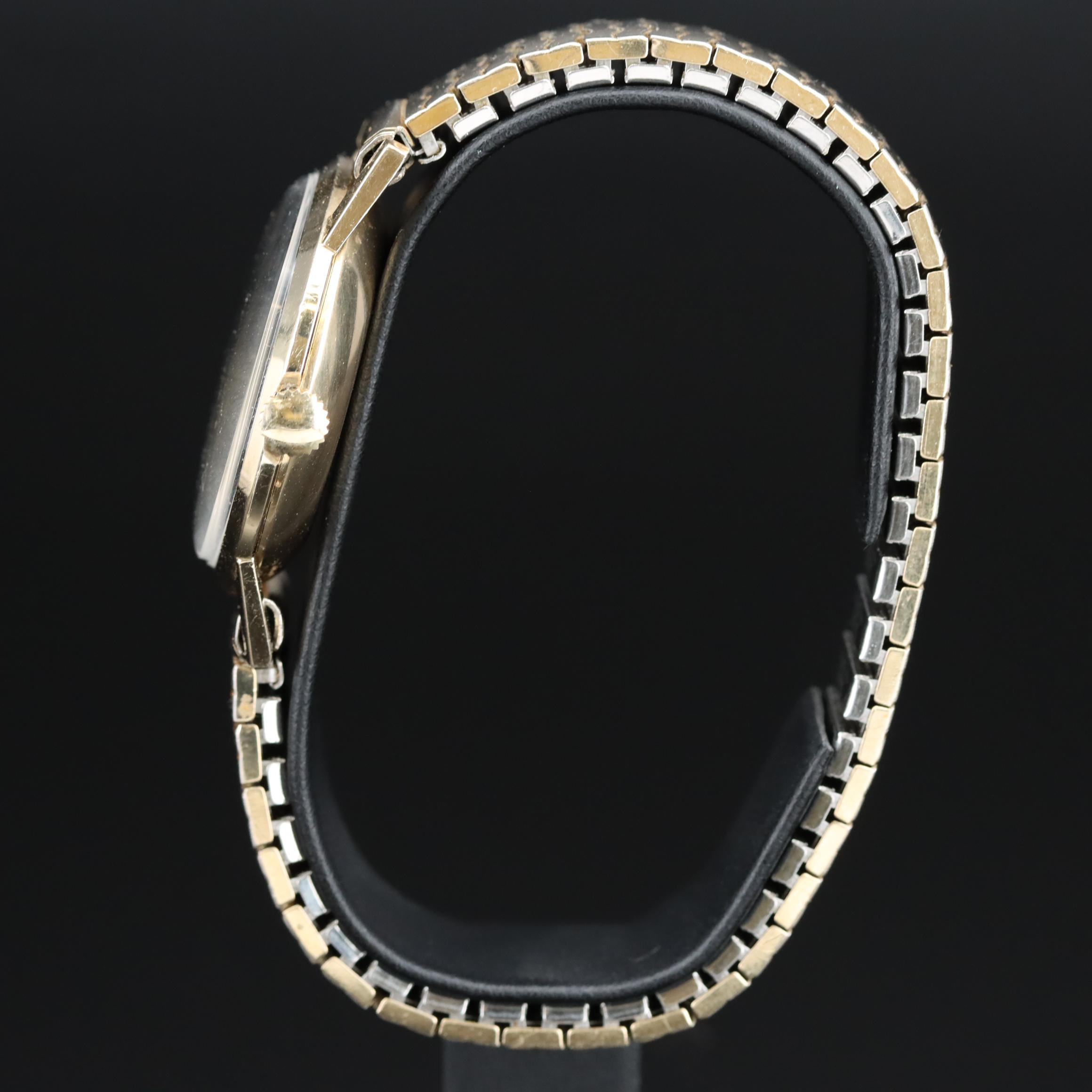 1957 Omega Gold-Filled Stem Wind Watch