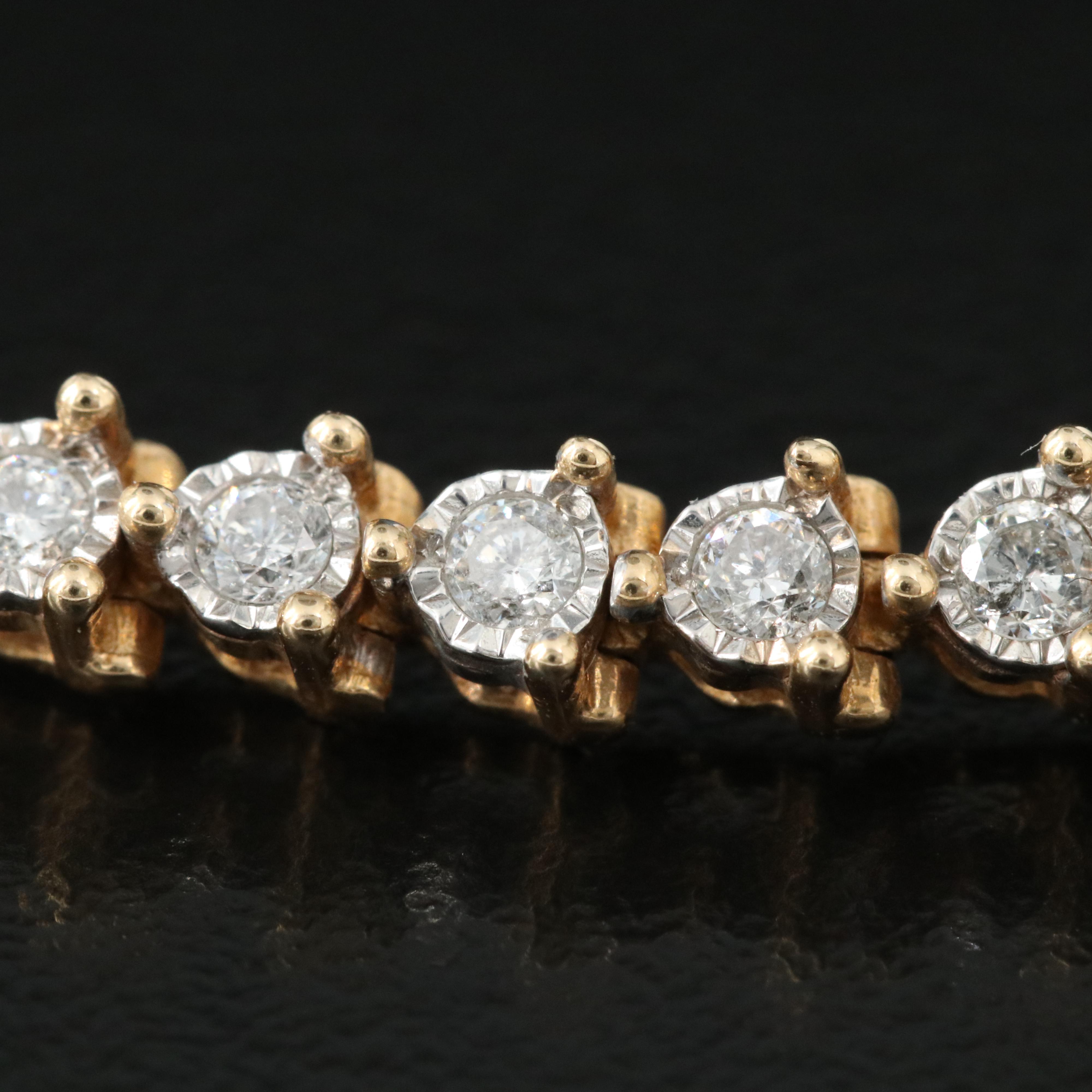 14K 2.05 CTW Diamond Bracelet