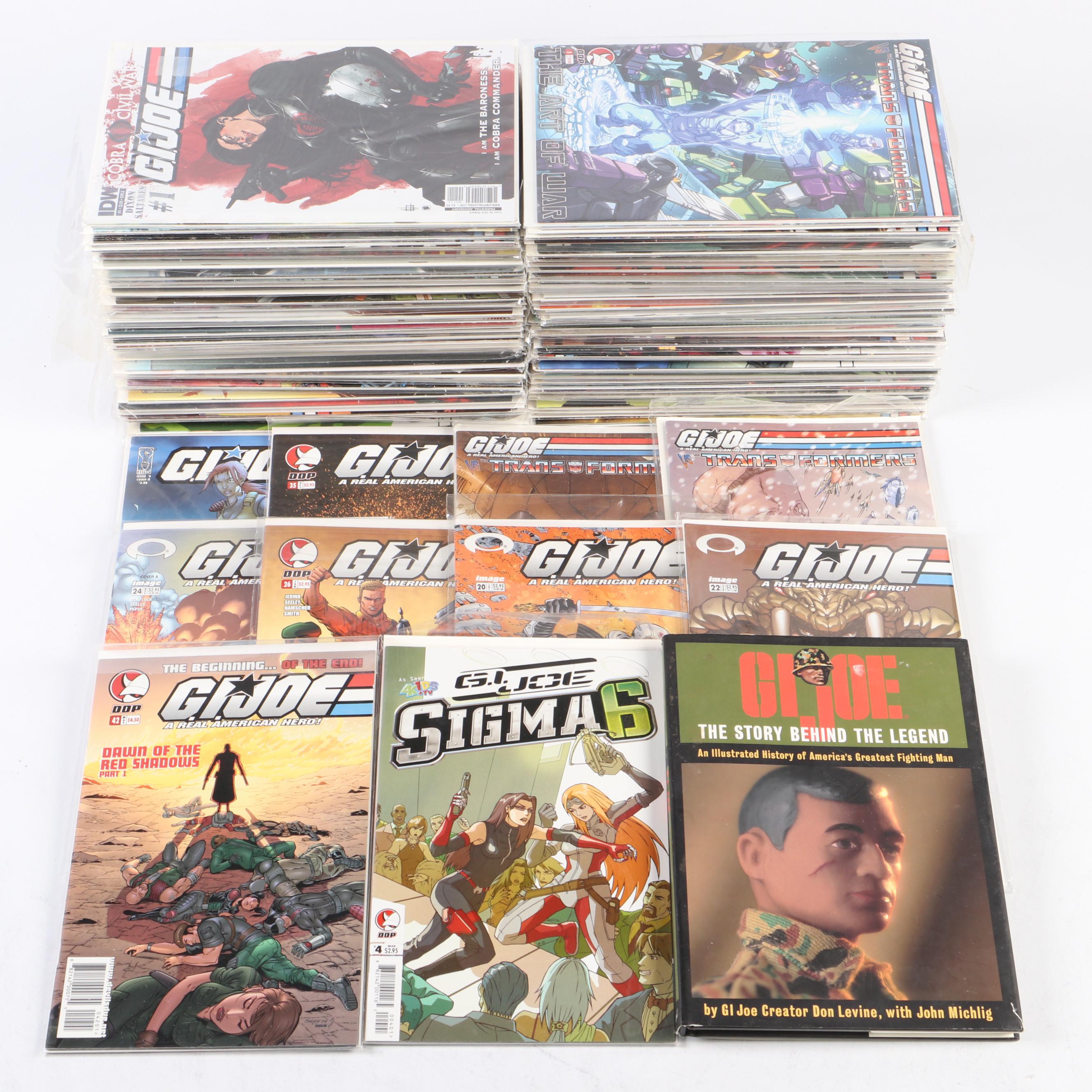 "GI Joe: The Story Behind the Legend" and GI Joe Comic Book Collection