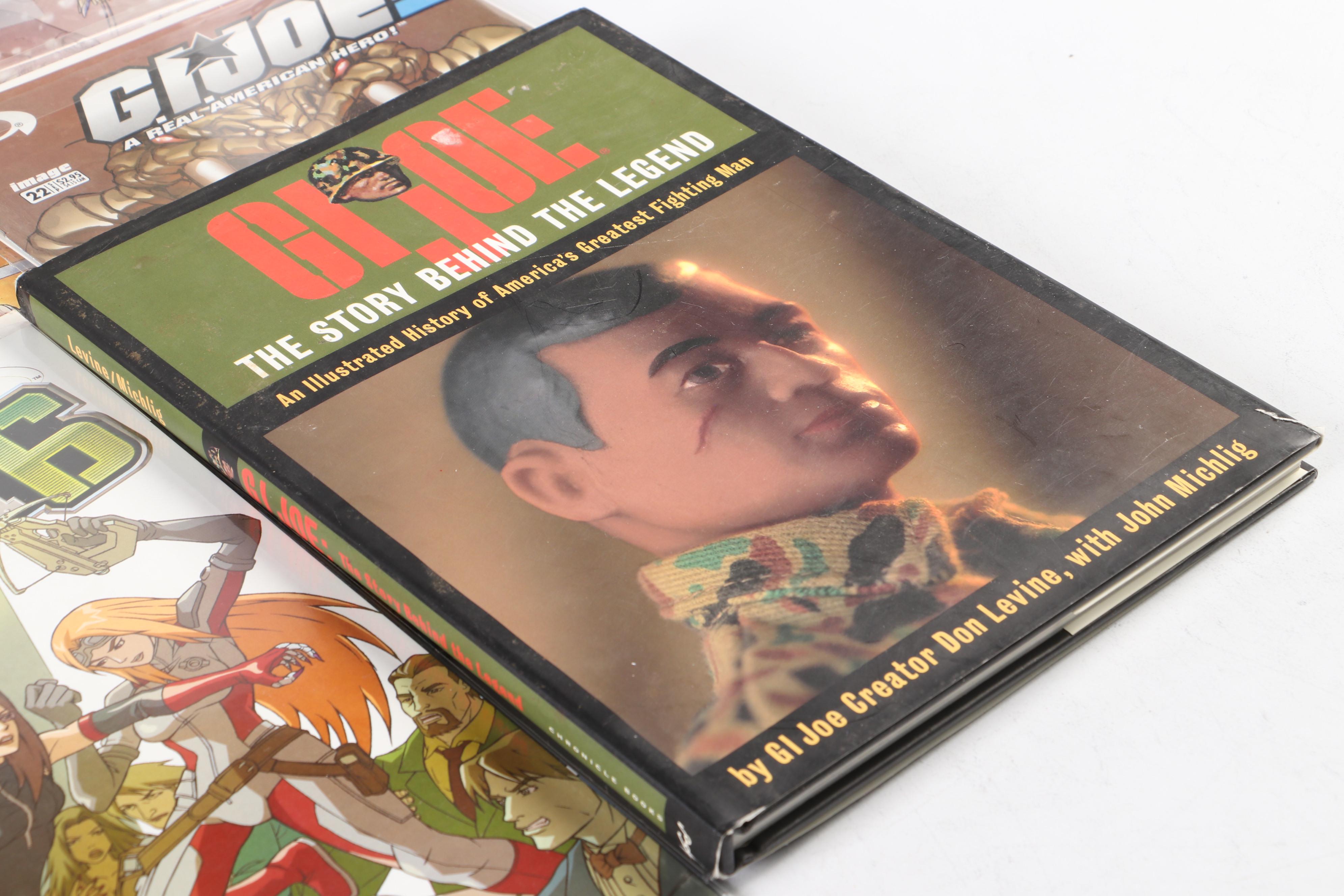 "GI Joe: The Story Behind the Legend" and GI Joe Comic Book Collection
