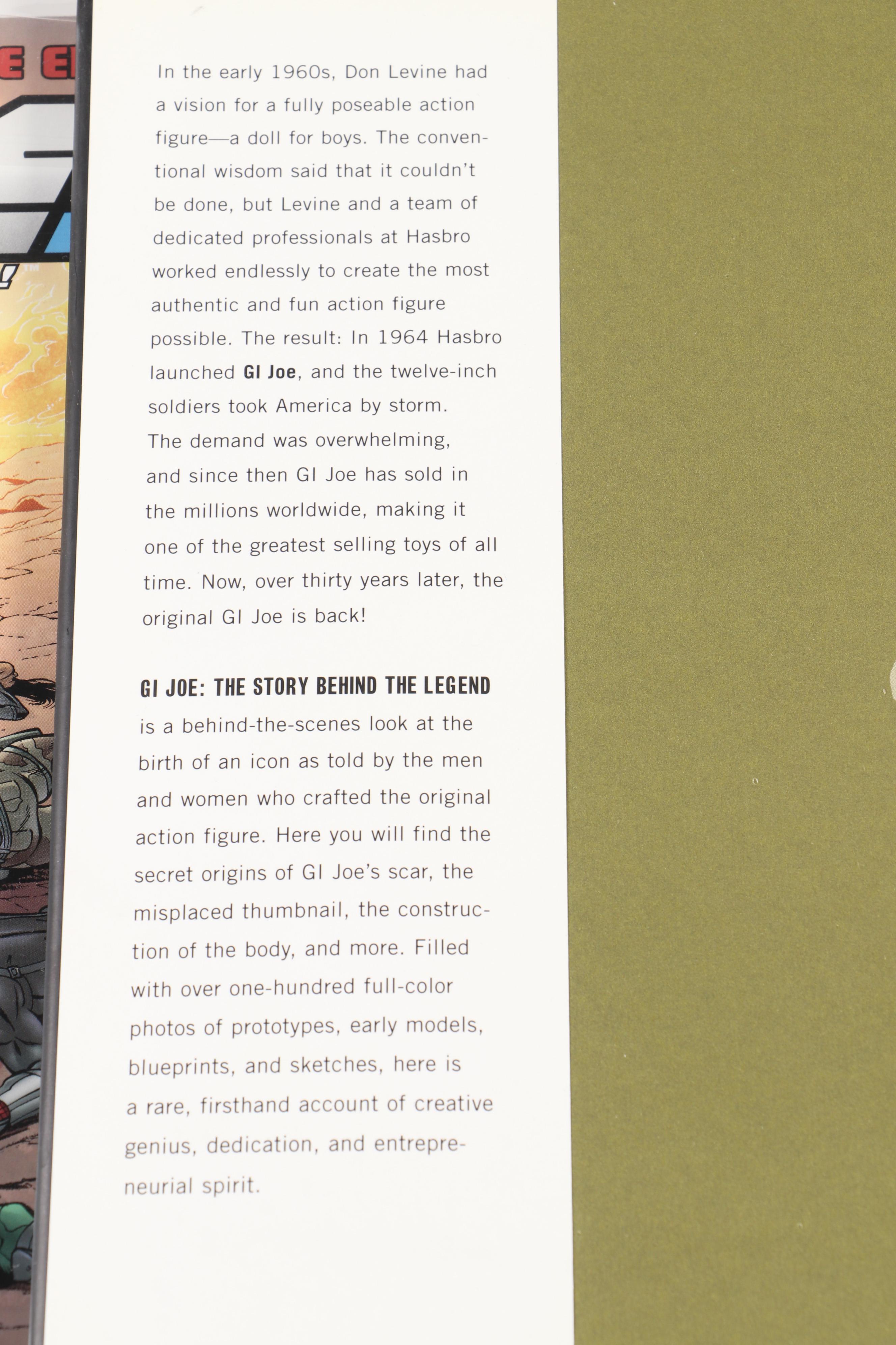 "GI Joe: The Story Behind the Legend" and GI Joe Comic Book Collection